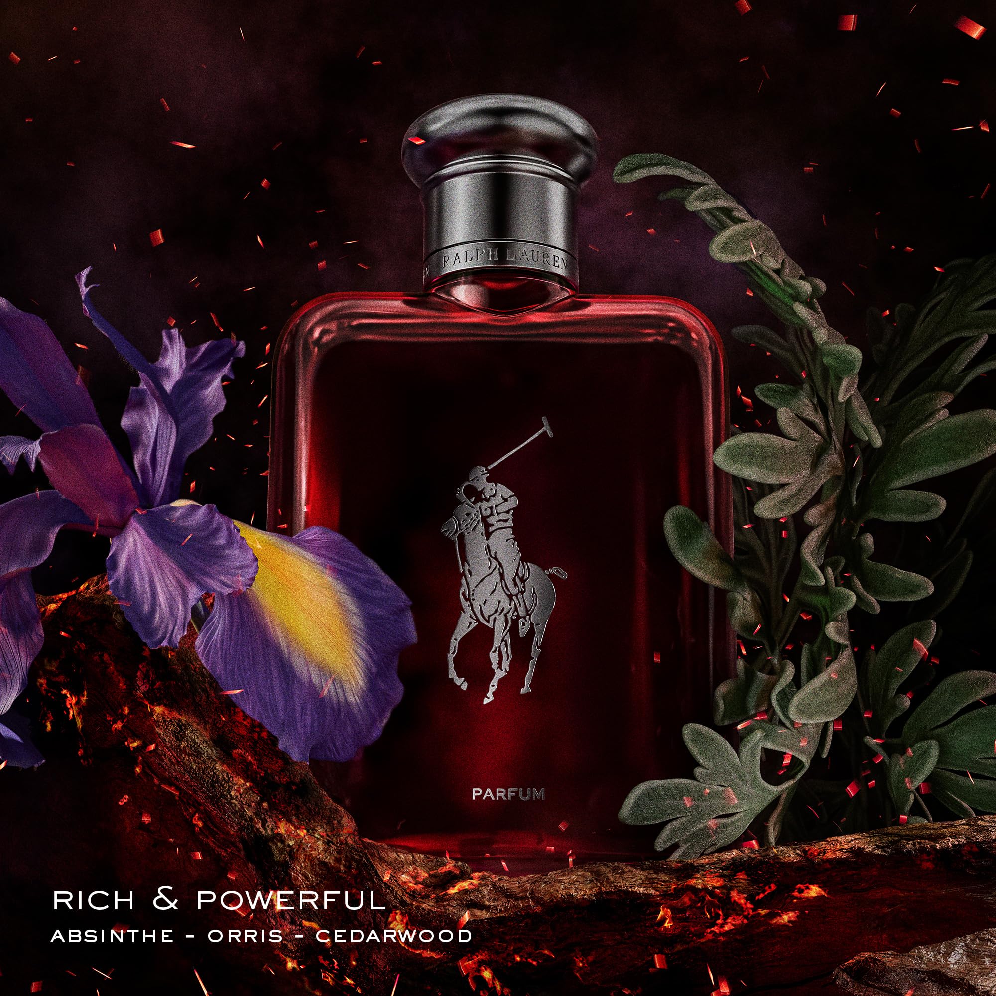 Polo Red Parfum Set for Men — Ambery & Woody, 4.2oz + 1.35oz | Ralph Lauren Fragrances