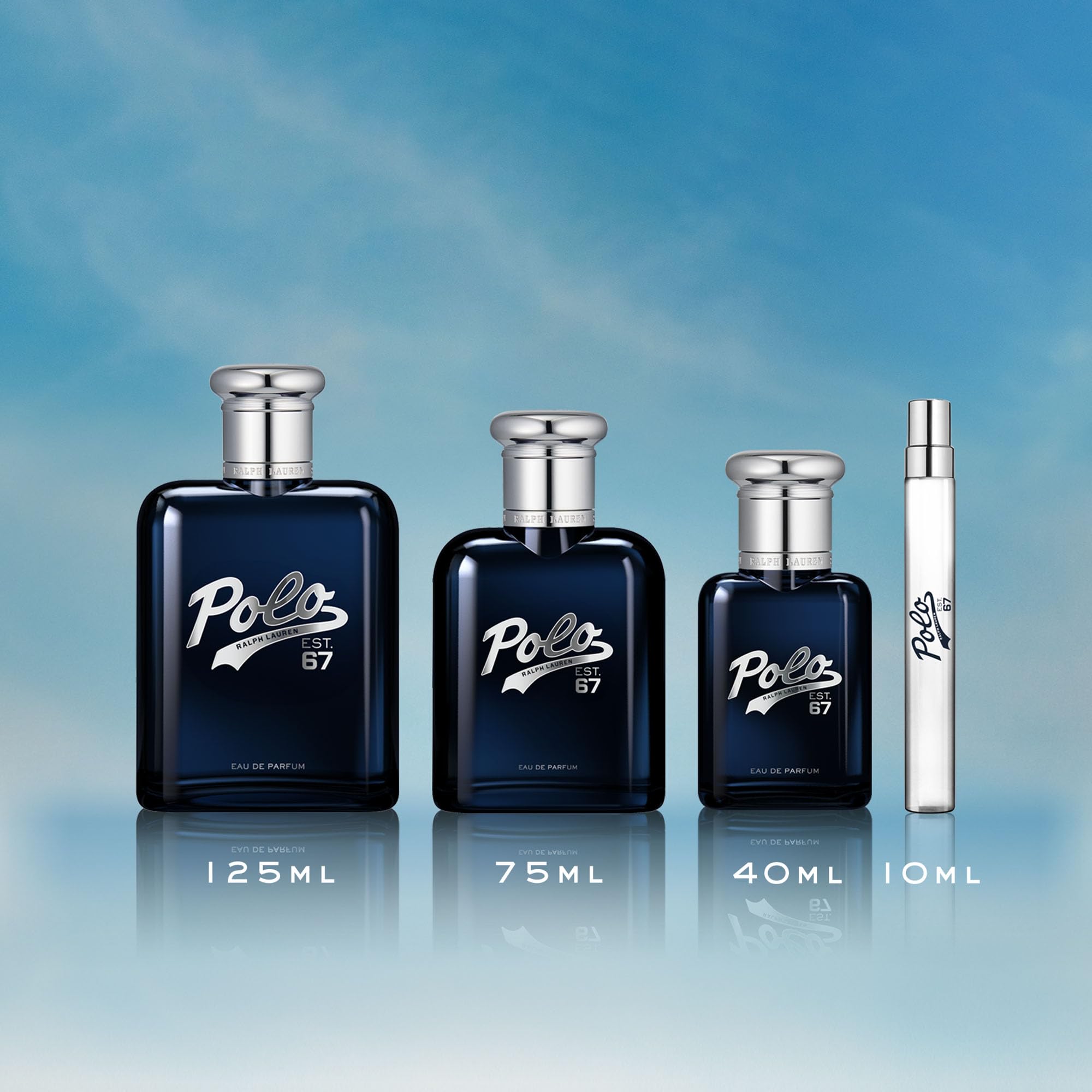 Ralph Lauren Polo 67 Eau de Parfum – Woody Scent with Pineapple, Cedarwood & Benzoin – 6.7 fl oz