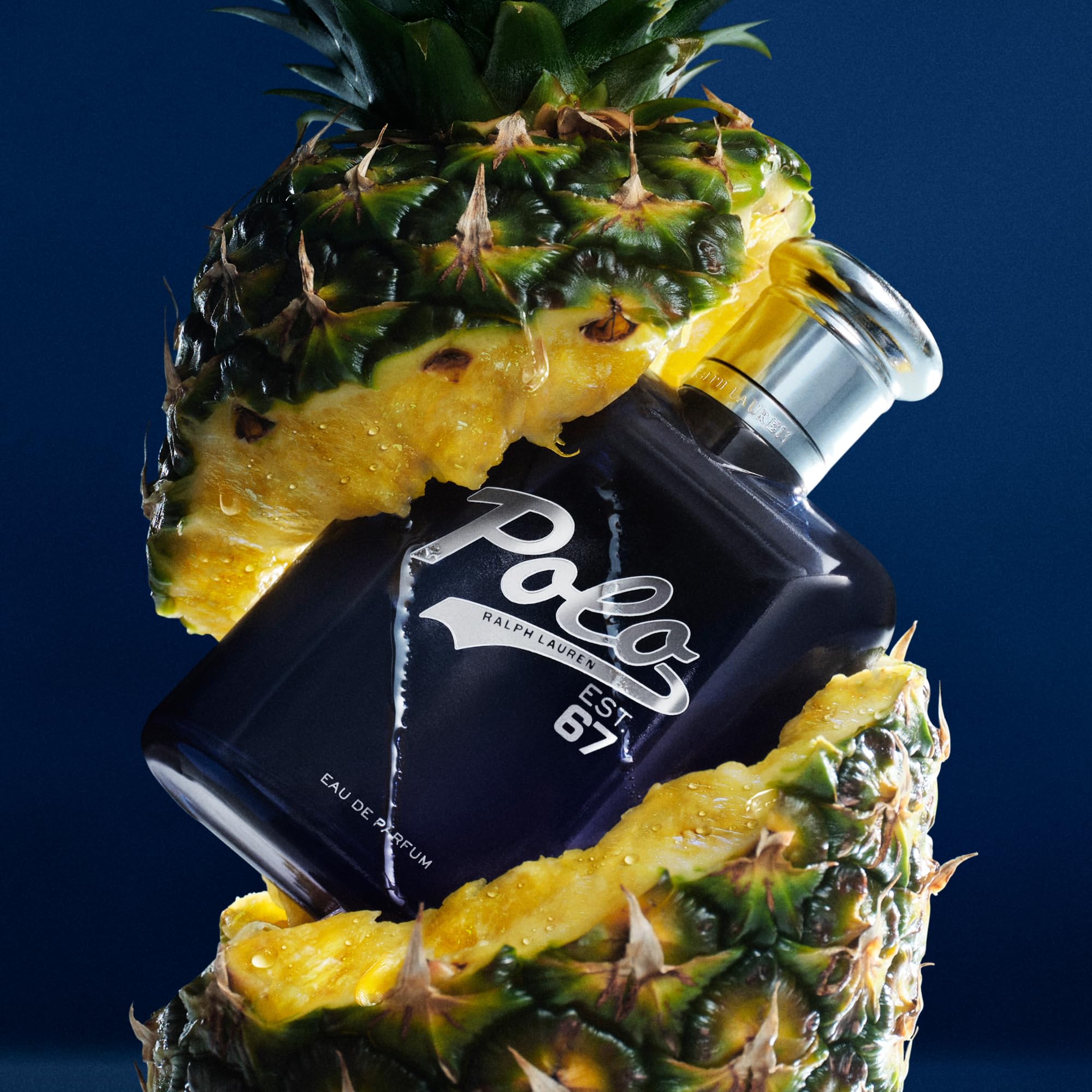 Ralph Lauren Polo 67 Eau de Parfum – Woody Scent with Pineapple, Cedarwood & Benzoin – 1.35 oz