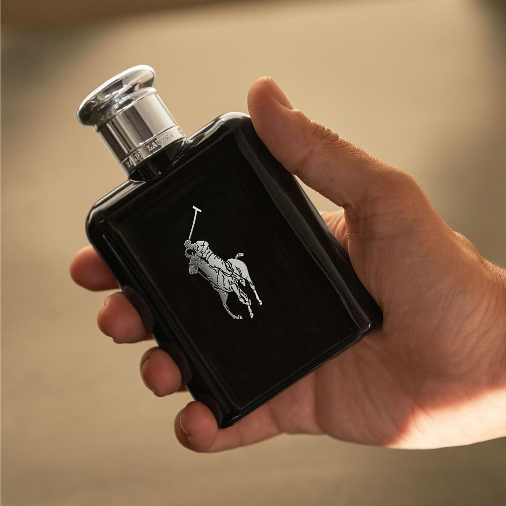 Ralph Lauren Polo Black Eau de Toilette – 3-Piece Gift Set (4.2 oz + Travel 1.35 oz + Deodorant)