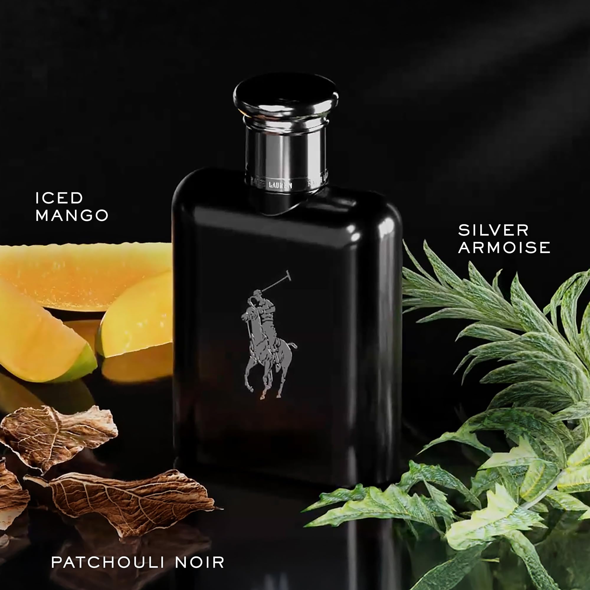 Ralph Lauren Polo Black Eau de Toilette – 3-Piece Gift Set (4.2 oz + Travel 1.35 oz + Deodorant)