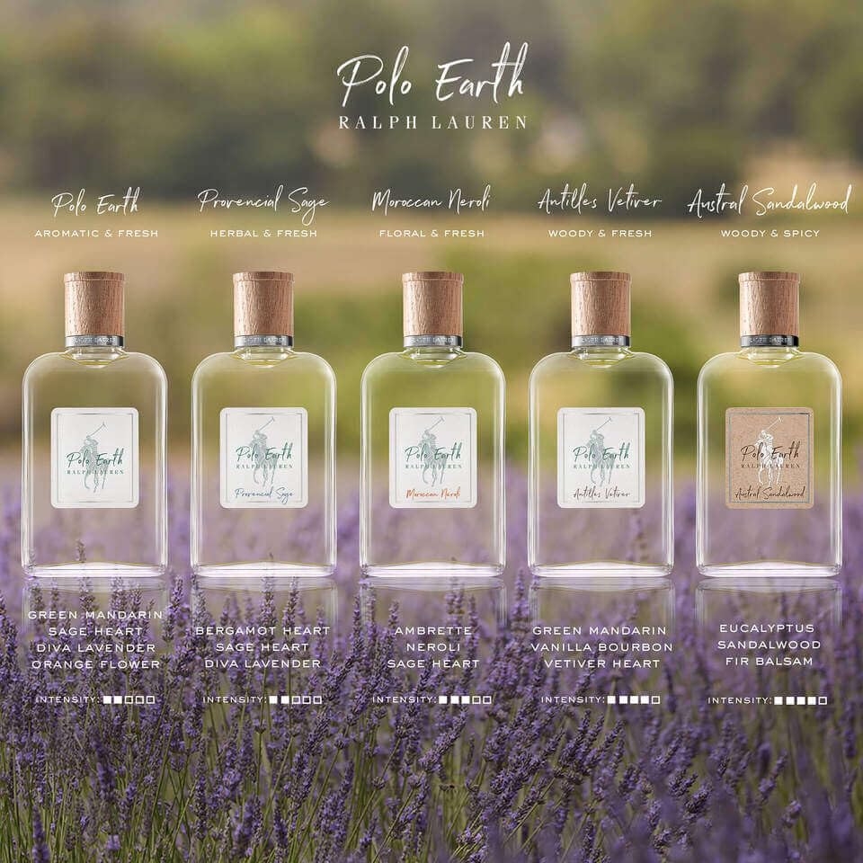 Polo Earth Eau de Parfum by Ralph Lauren Fragrances – Sandalwood, Eucalyptus, Fir Balsam, 3.4 Fl Oz