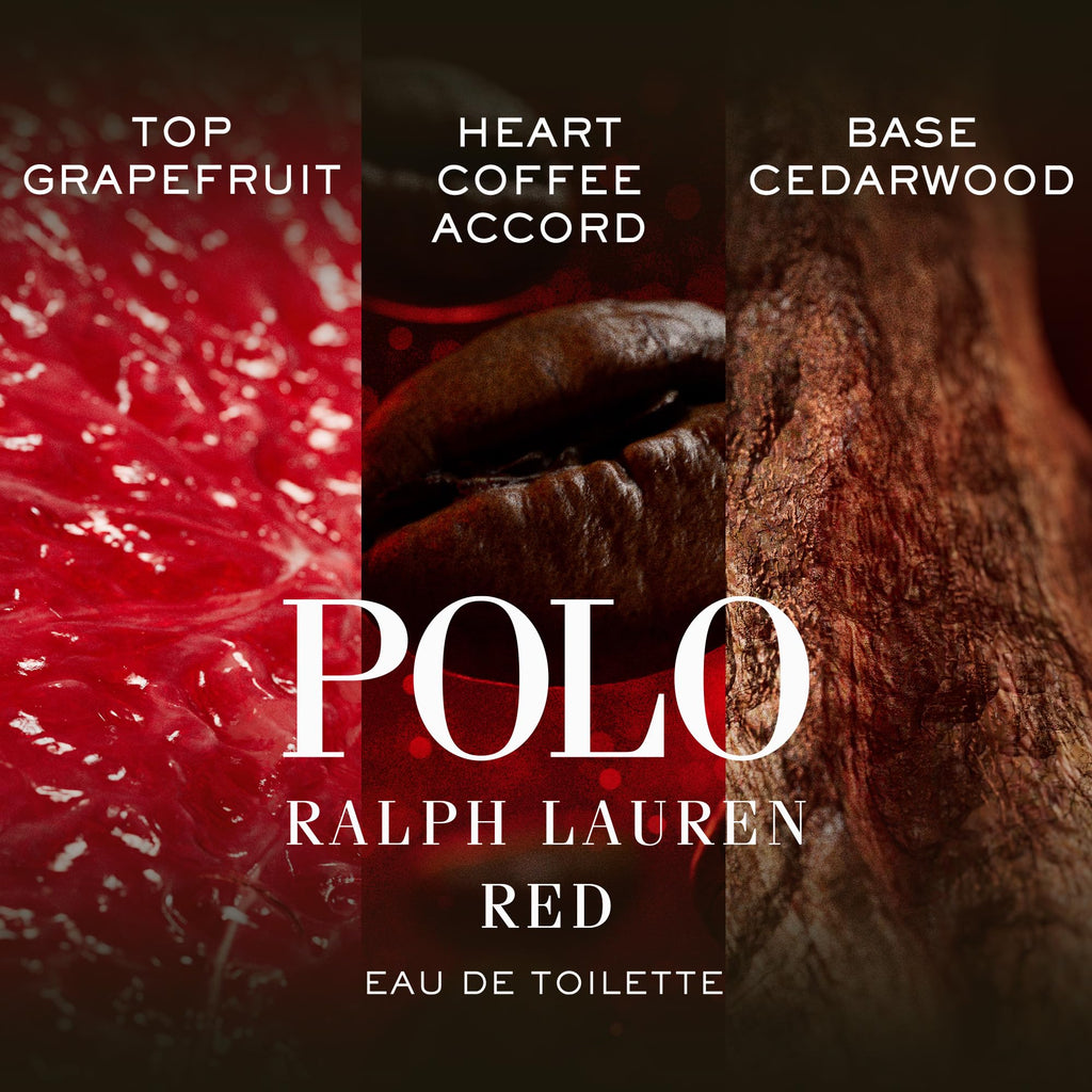 Polo Red Refill Eau de Toilette for Men by Ralph Lauren Fragrances – Woody & Spicy, 5.1 Fl Oz