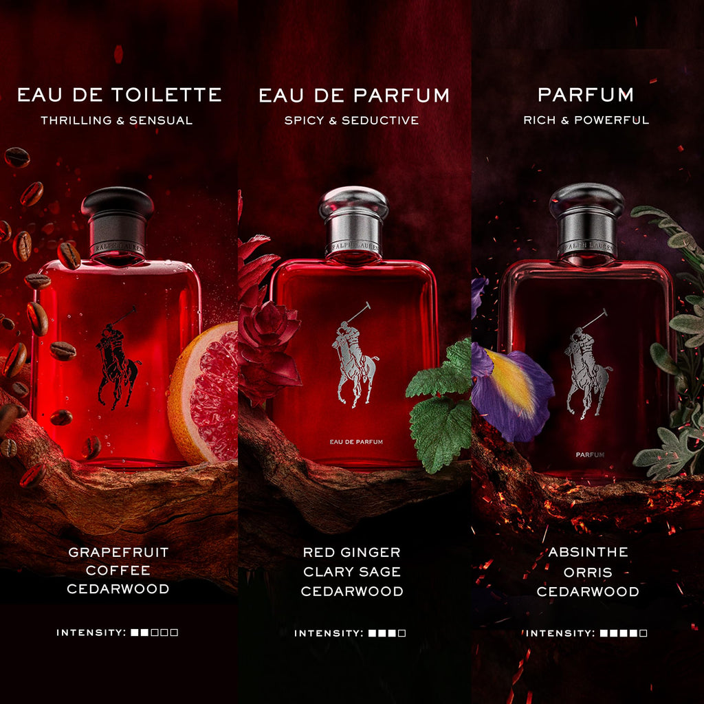 Polo Red Refill Eau de Toilette for Men by Ralph Lauren Fragrances – Woody & Spicy, 5.1 Fl Oz