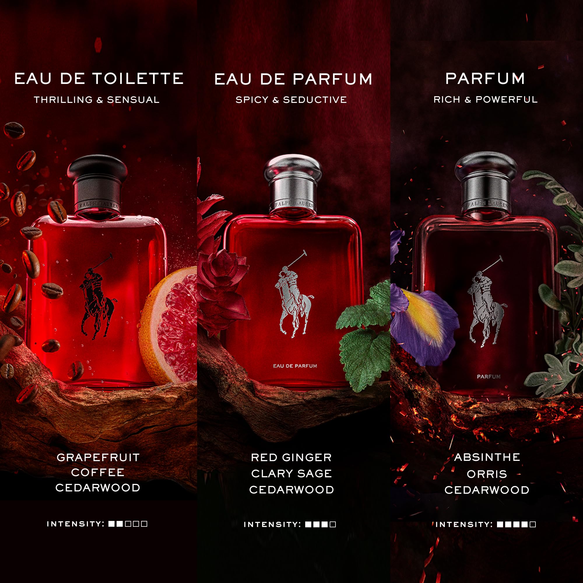 Polo Red Refill Eau de Toilette for Men by Ralph Lauren Fragrances – Woody & Spicy, 5.1 Fl Oz