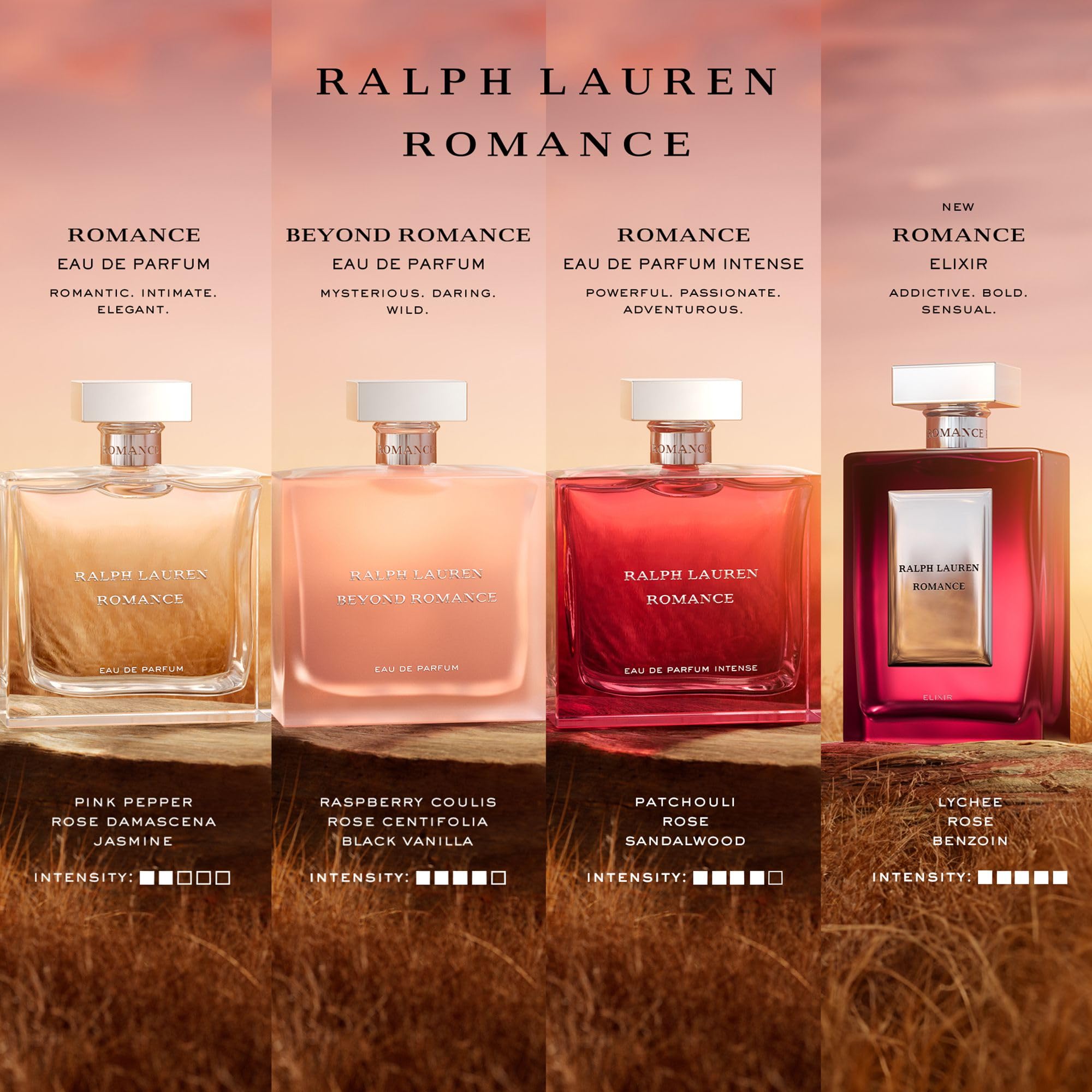 Ralph Lauren Romance Elixir EDP – Travel Set (2.4 oz + 0.3 oz) with Lychee, Rose & Benzoin