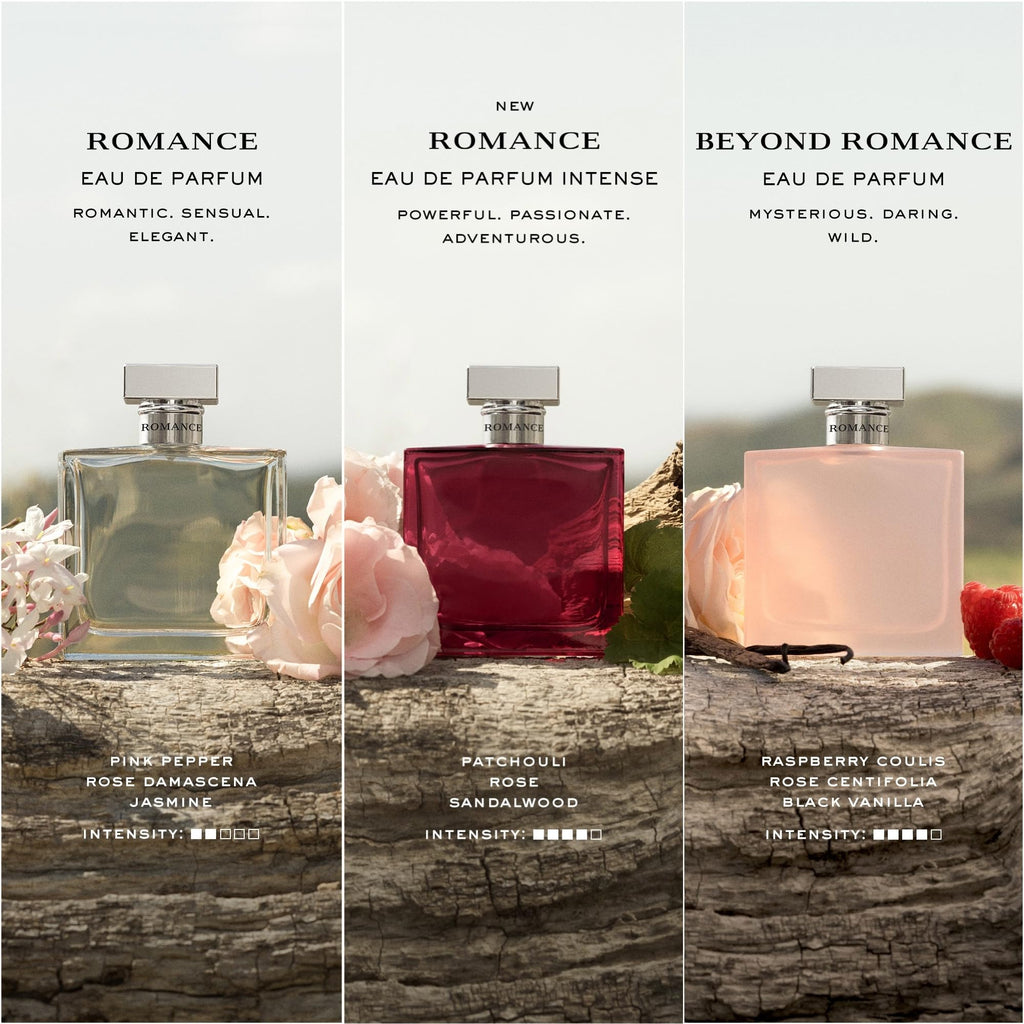 Ralph Lauren Romance Intense Eau de Parfum for Women | Floral & Woody, 0.34 oz