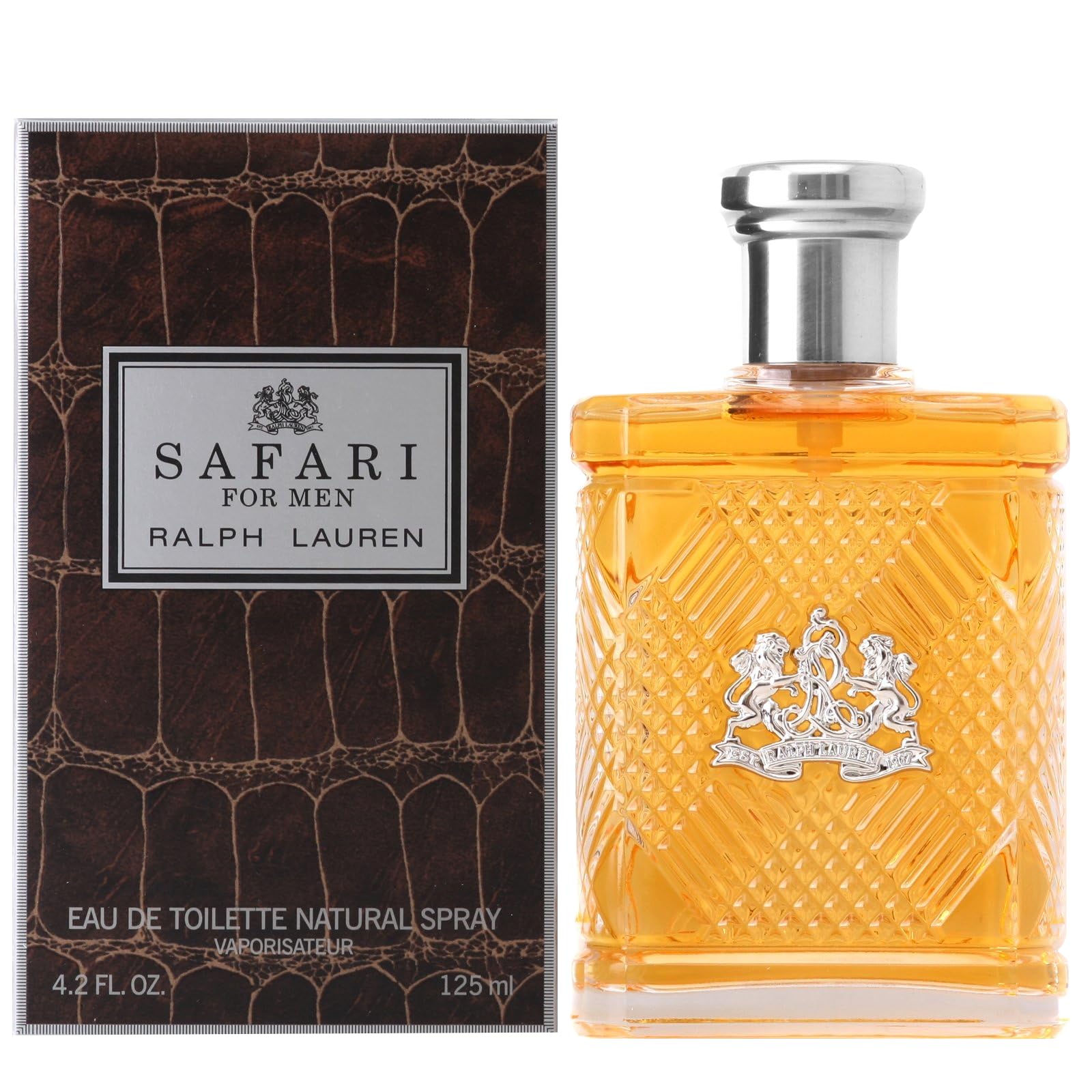 Ralph Lauren Safari Eau de Toilette for Men – Woody & Fresh, 4.2 Fl Oz | Medium Intensity