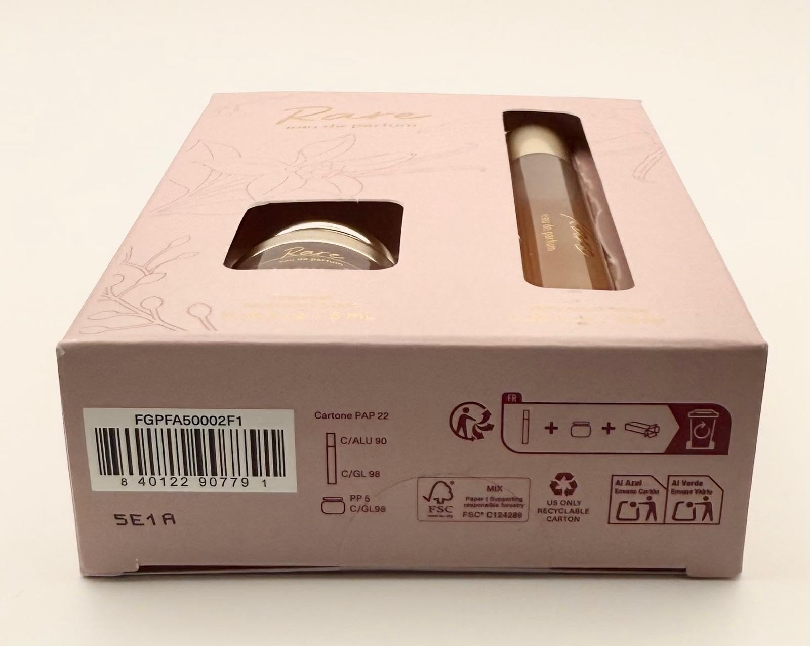 Rare Eau de Parfum Set: Warm Vanilla Ginger with Sandalwood & Musk — 10mL Spray + 5mL Rollerball
