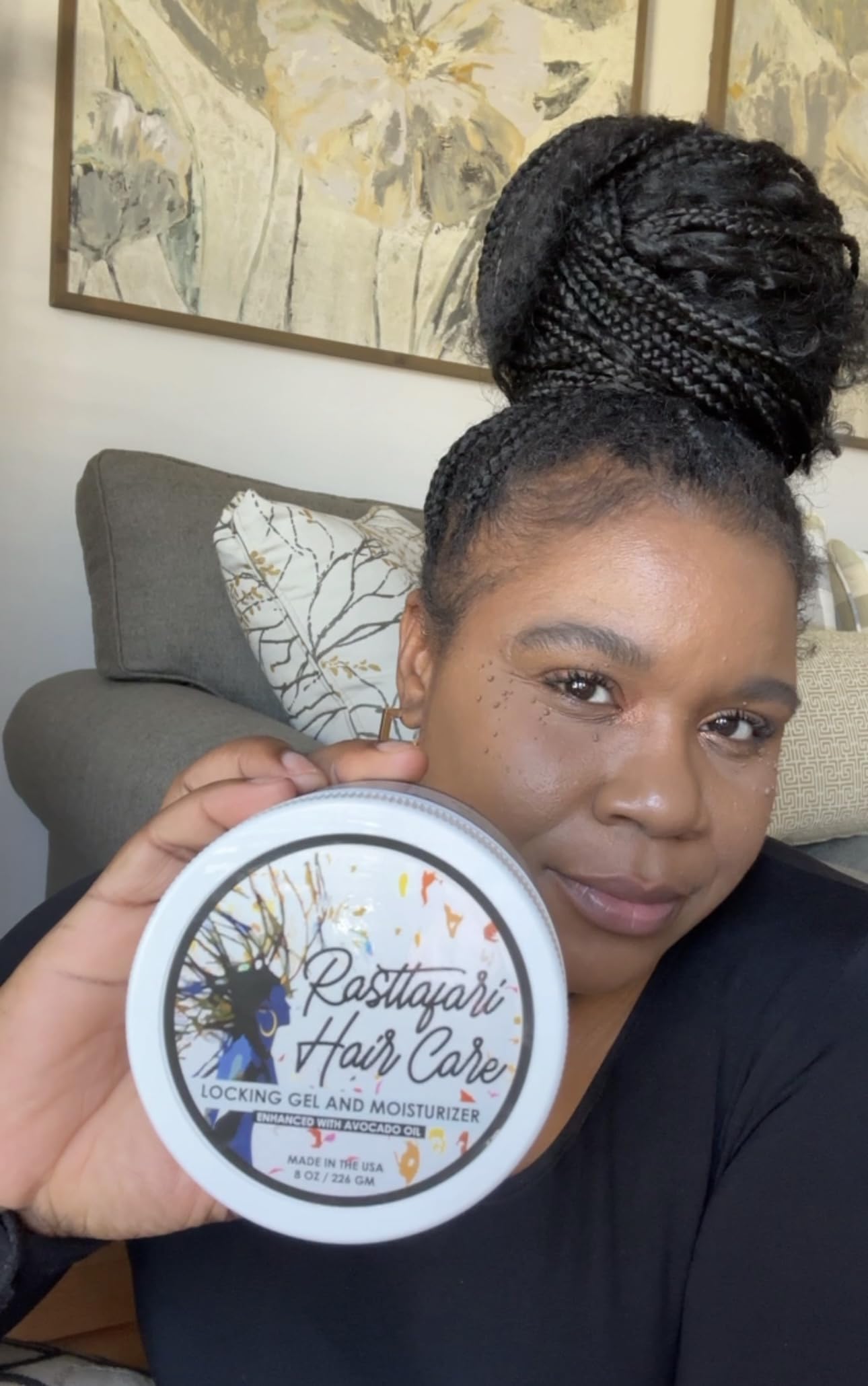 Rastta Locs Locking Gel & Avocado Oil Moisturizer | Hold + Hydration for Dreadlocks | Rasttafari Hair Care