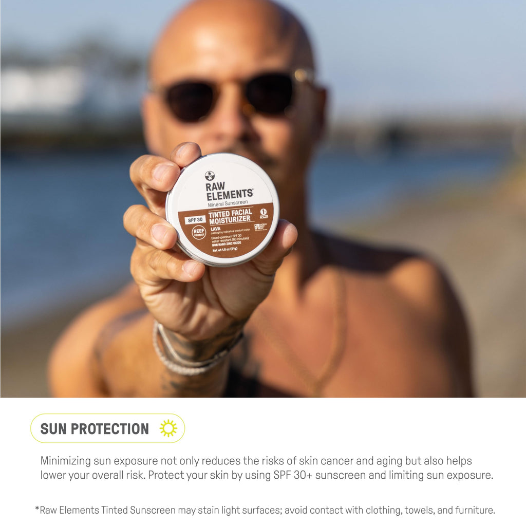 Raw Elements Island Tint SPF 30 - Reef-Friendly Mineral Sunscreen (Pack of 2)