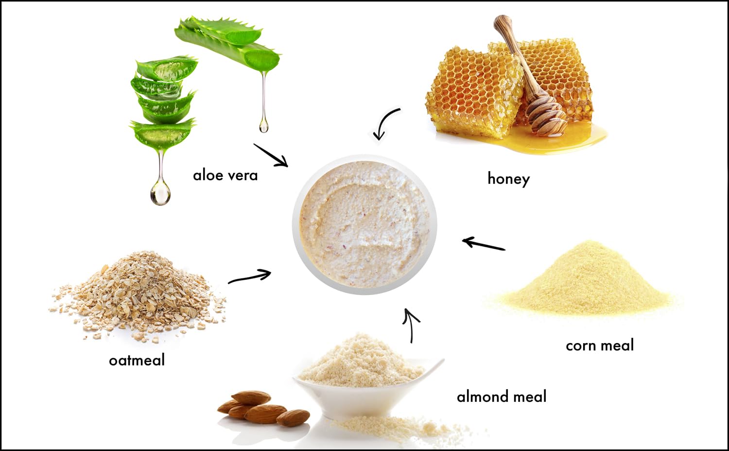 RAYA Almond Honey Facial Scrub | Natural Exfoliating Scrub for Radiant Skin