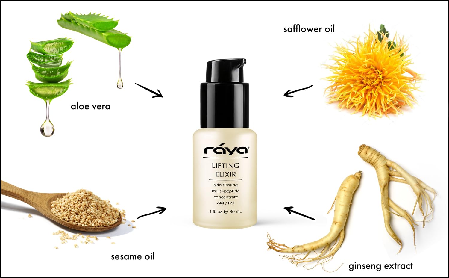 Raya Lifting Elixir (555) – Firming, Lifting & Anti-Aging Facial Treatment