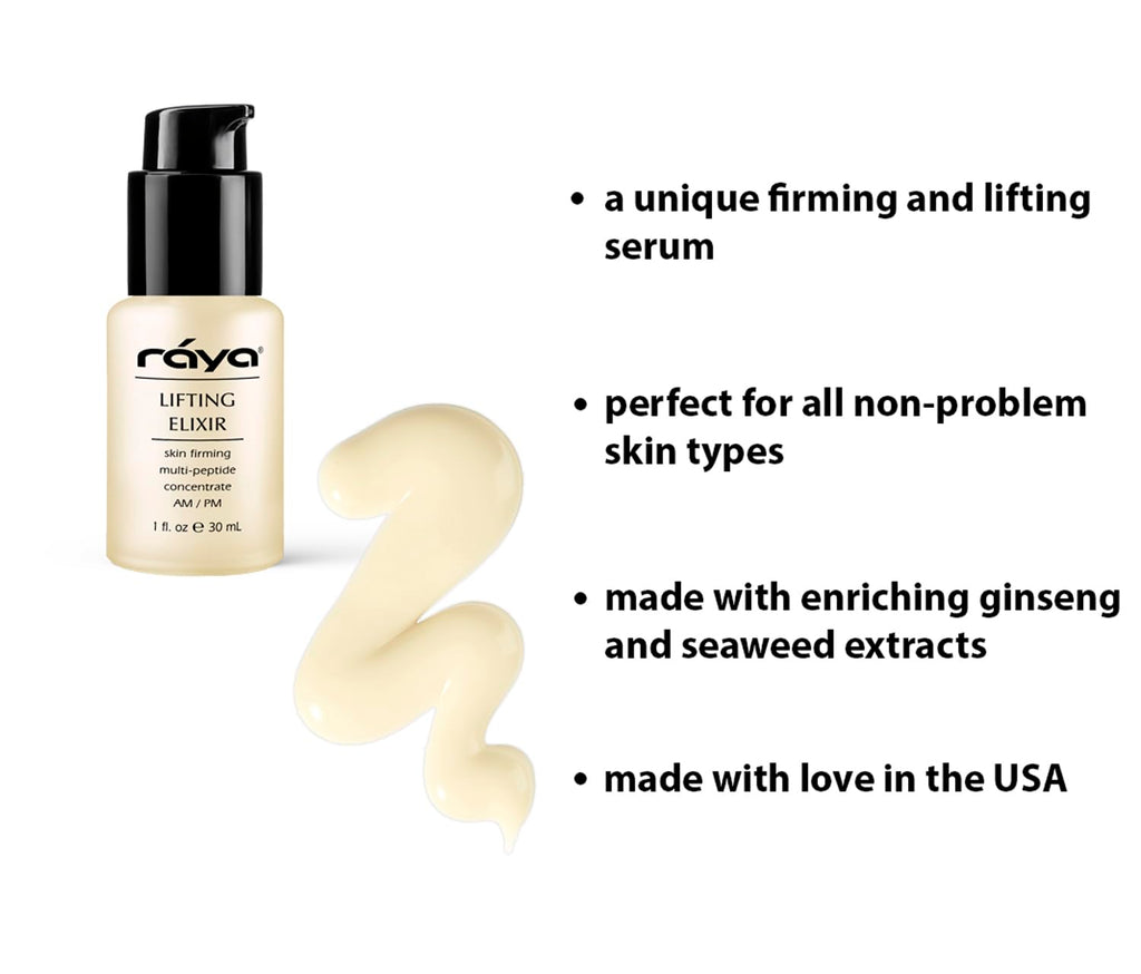 Raya Lifting Elixir (555) – Firming, Lifting & Anti-Aging Facial Treatment