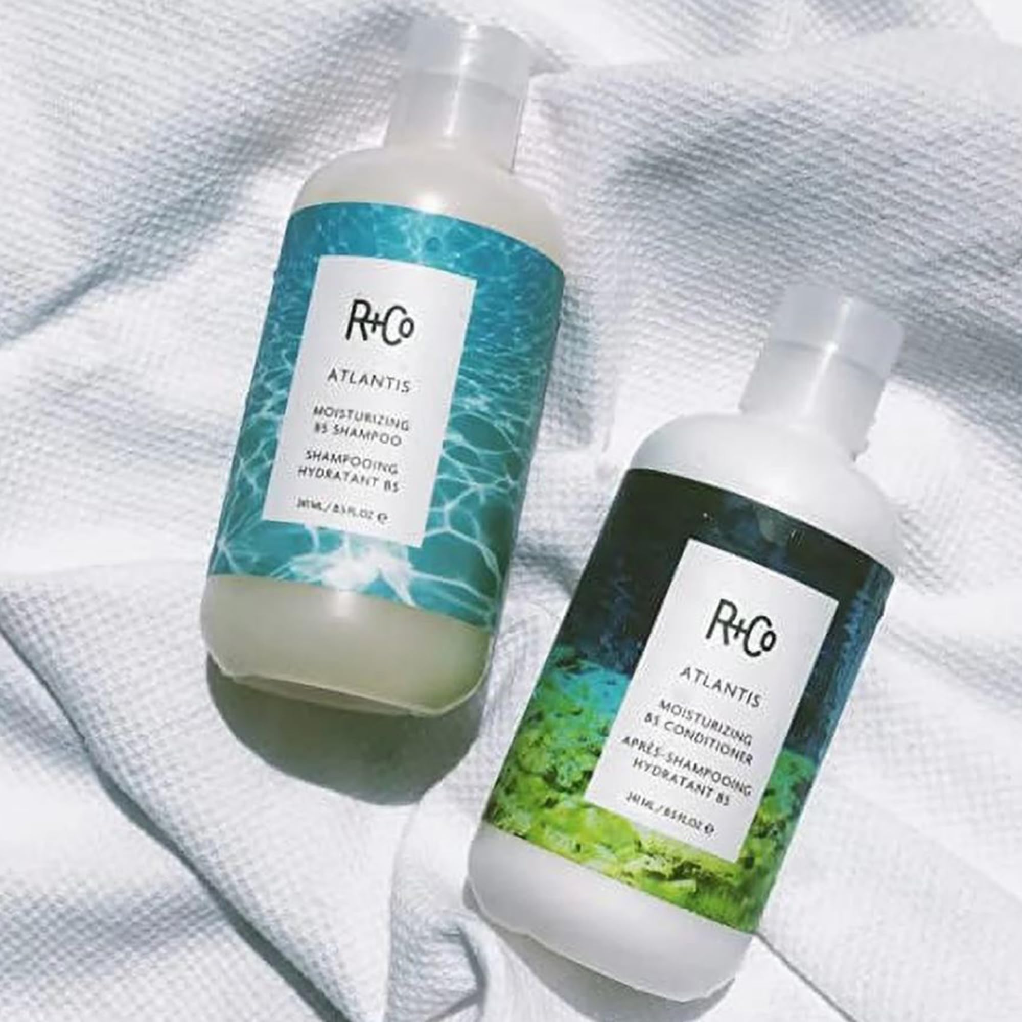 R+Co Atlantis Moisturizing B5 Shampoo – 1000 ml / 33.8 oz