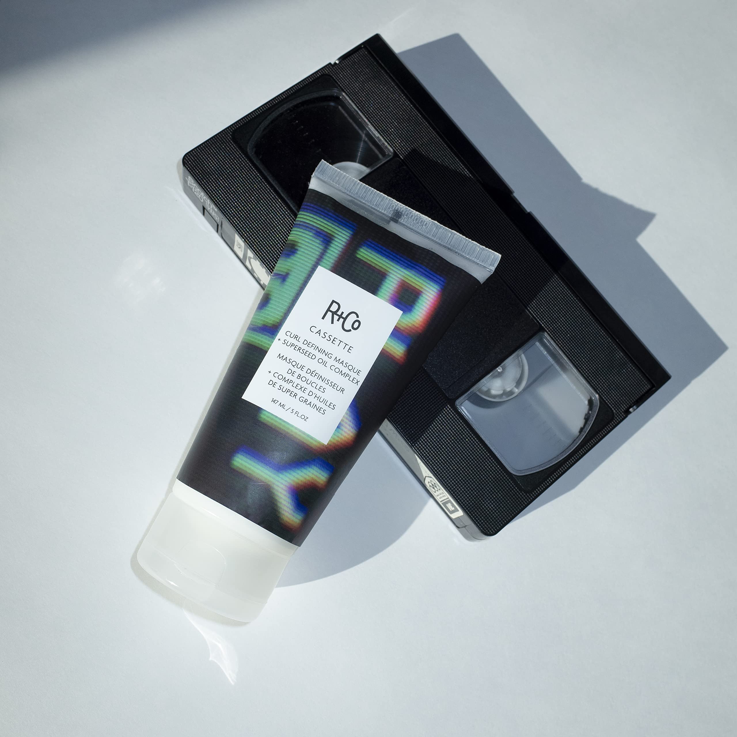 R+Co Cassette Curl Defining Masque | Deep Hydration for Defined Curls | Vegan + Cruelty-Free | 5 Oz