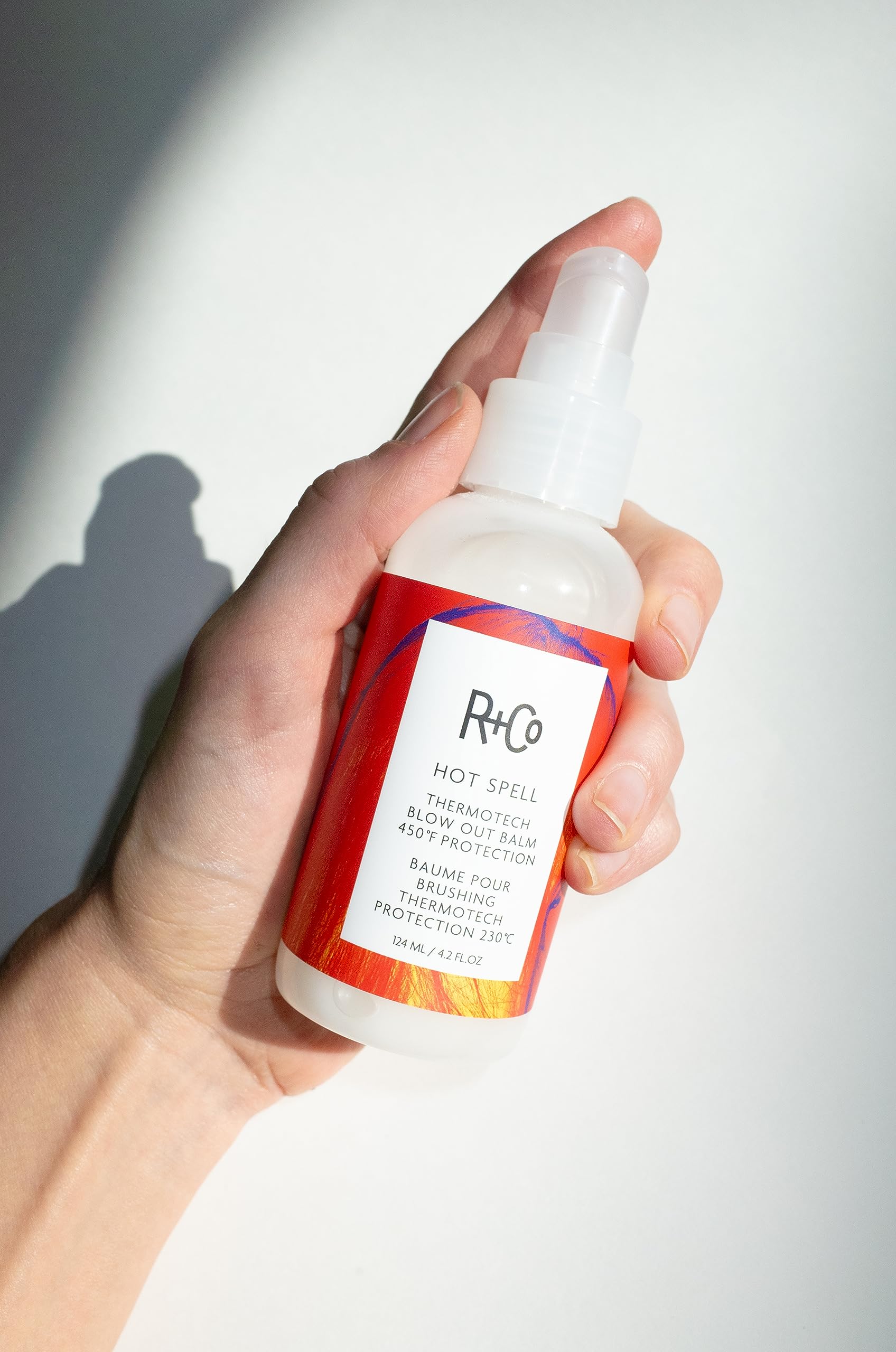 R+Co Hot Spell Thermotech Blow Out Balm 4.2 oz | 450°F Heat Protection & Frizz Control
