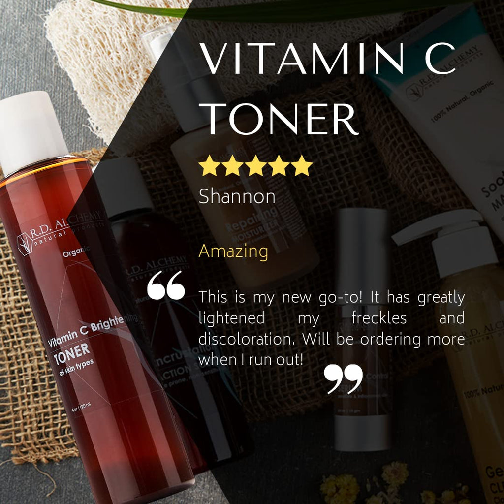 RD Alchemy Vitamin C Toner – Natural Brightening & Firming