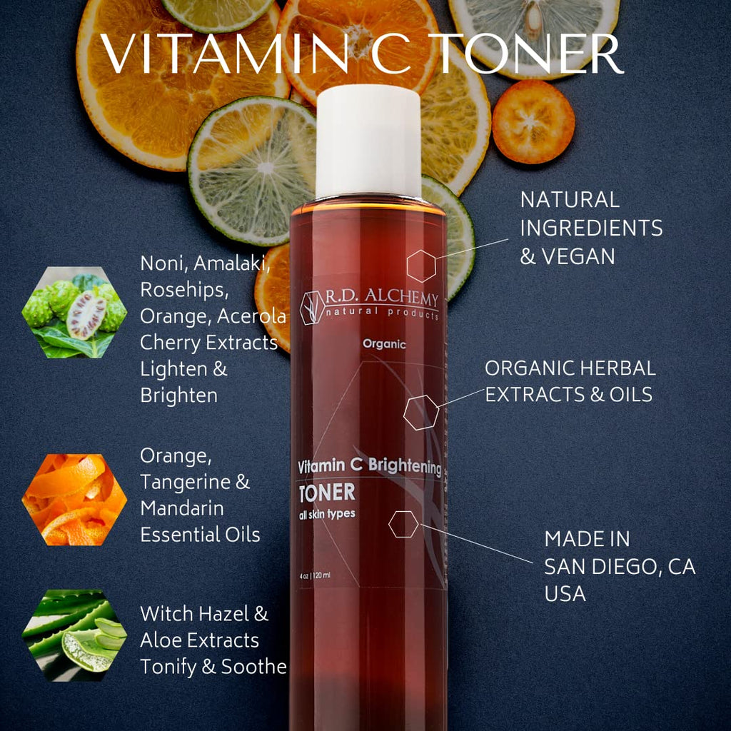 RD Alchemy Vitamin C Toner – Natural Brightening & Firming