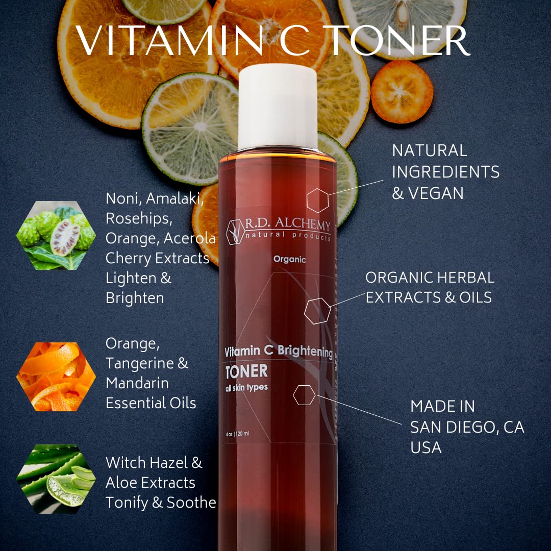 RD Alchemy Vitamin C Toner – Natural Brightening & Firming