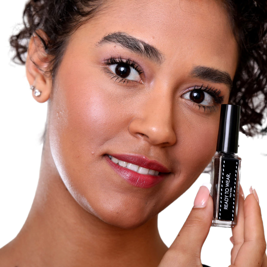 Ready To Wear Lash Extension – Fine DRY Fibers for Instant Lash Elongation (No Glue Required, Use With Mascara)
