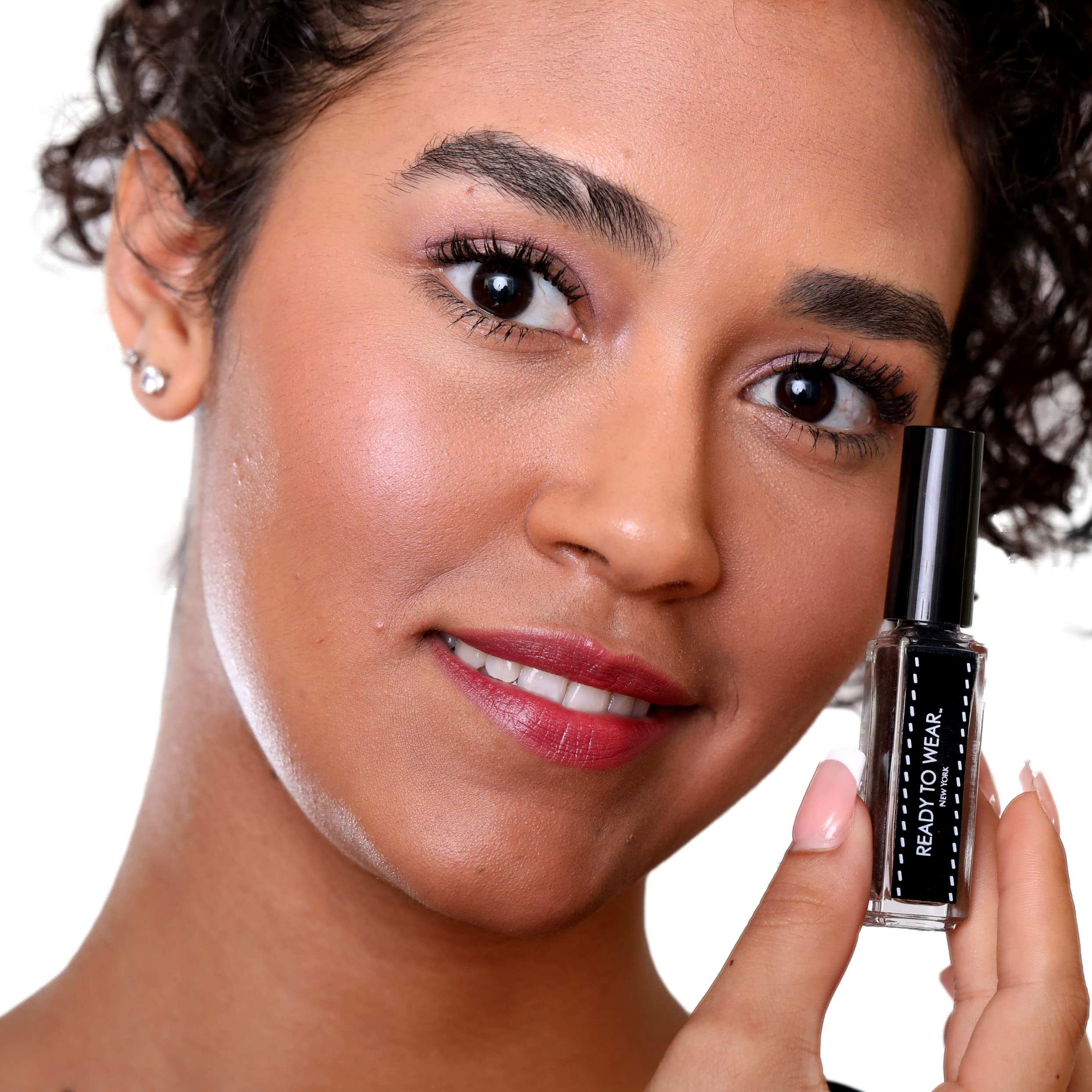 Ready To Wear Lash Extension – Fine DRY Fibers for Instant Lash Elongation (No Glue Required, Use With Mascara)