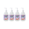 Rebel Green Liquid Hand Soap – Moisturizing Natural Hand Wash, Lavender & Grapefruit (Pack of 4)