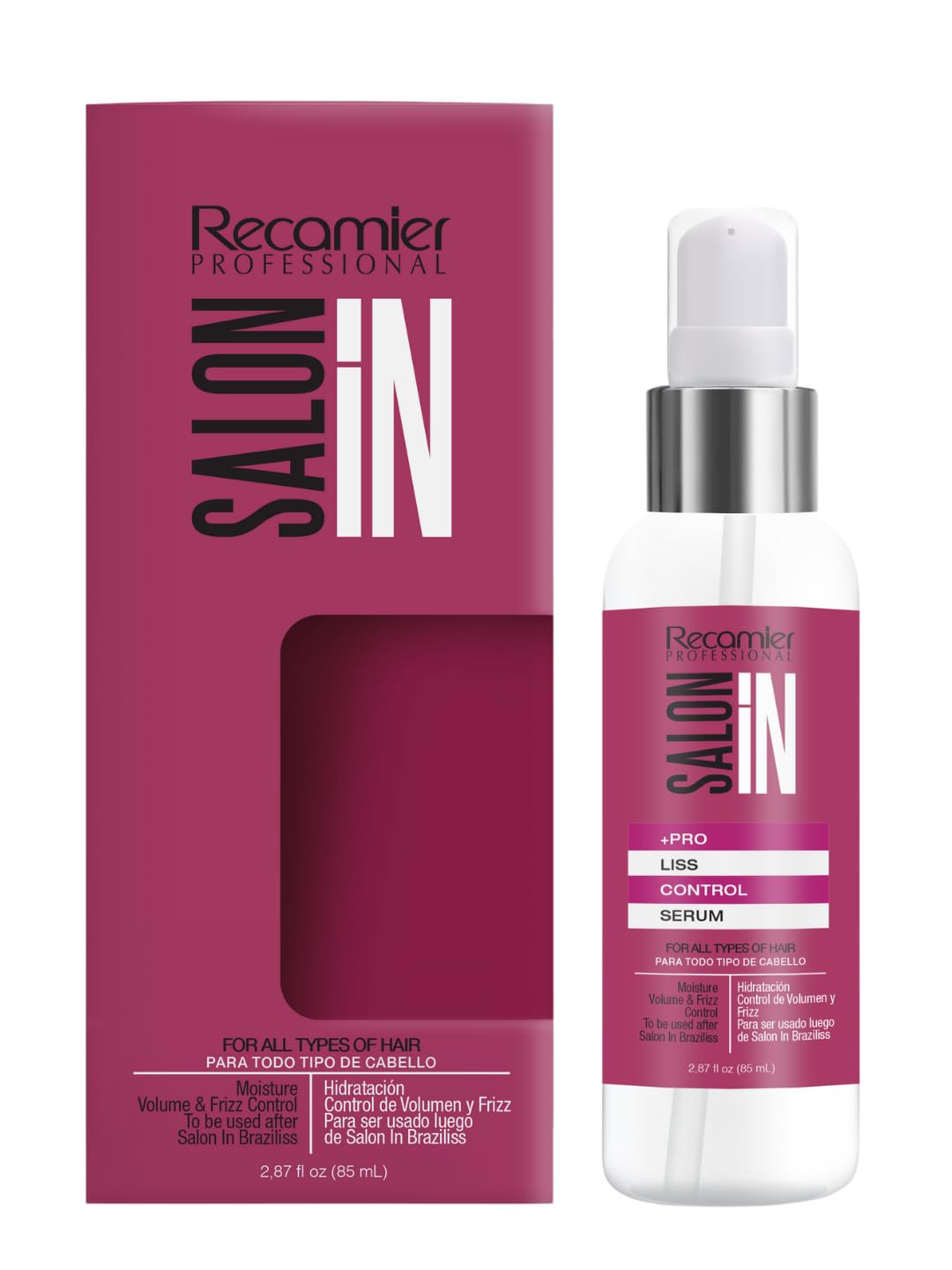RECAMIER Liss Control Hair Serum – Anti-Frizz & Shine