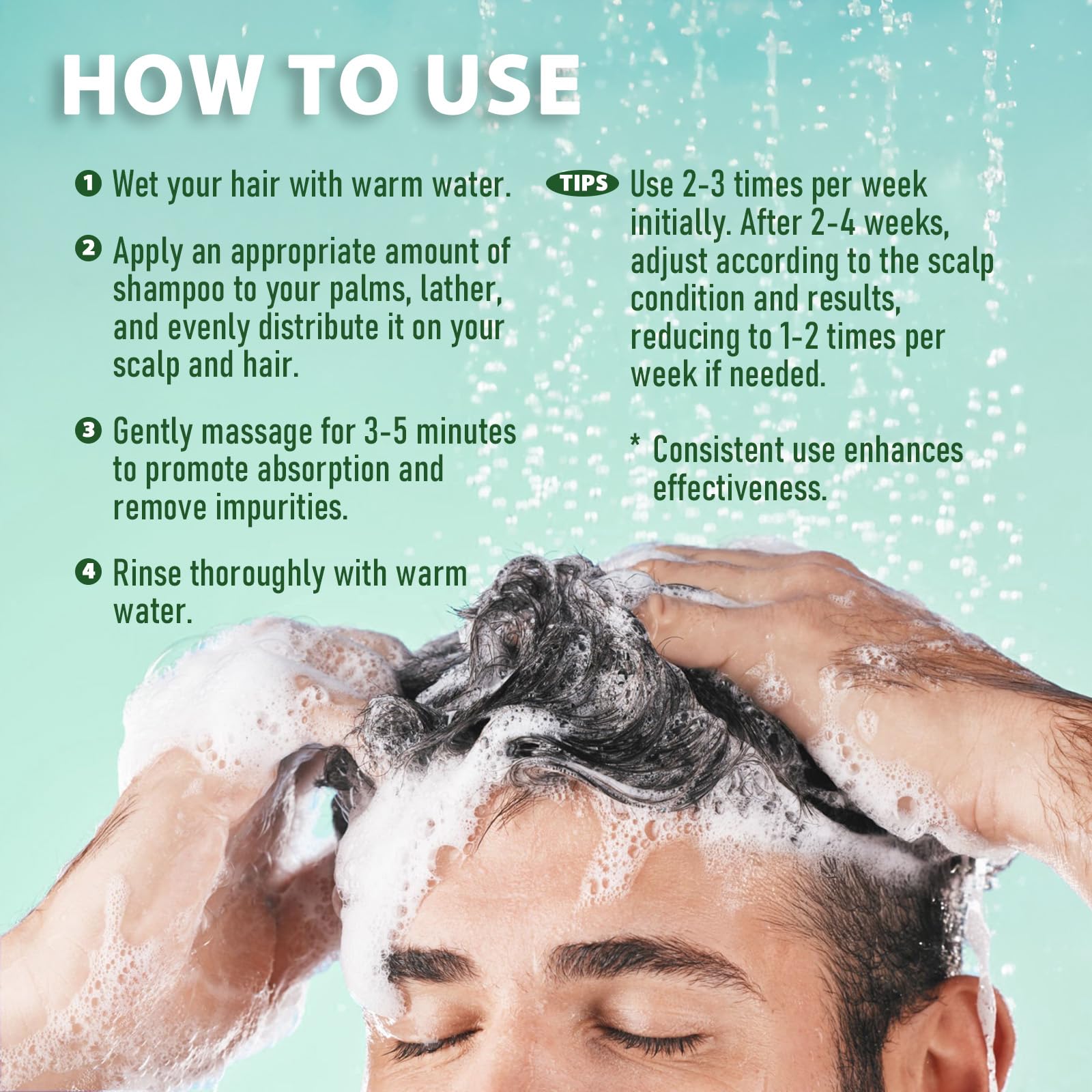 Recuren Plus Antifungal Shampoo | Dandruff & Itchy Scalp Relief, Salicylic Acid & Piroctone Olamine (8.8 fl oz)