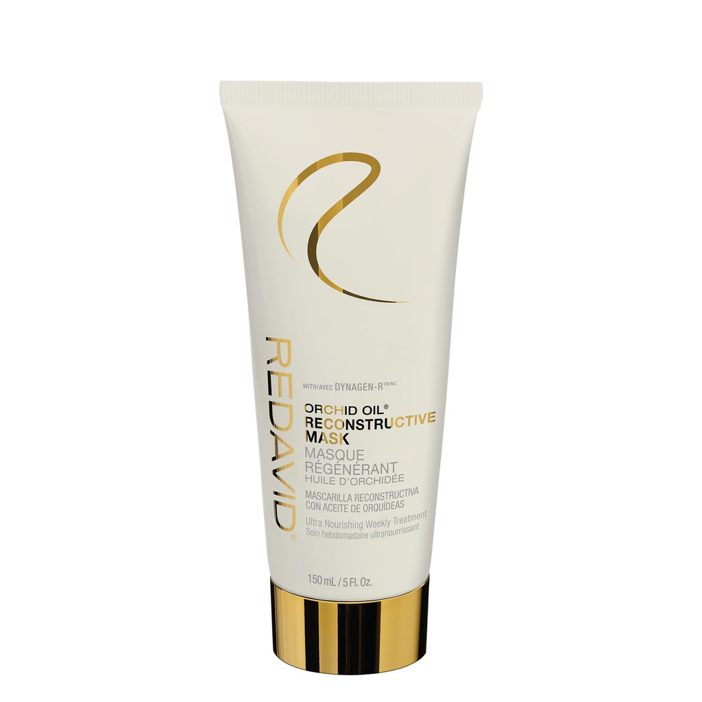 Redavid Orchid Oil Reconstructive Mask – Ultra Nourishing 15 Minute Weekly Treatment for Curly & Damaged Hair