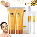 Rednow Gold Foil Peel-Off Mask – 24k Gold, Anti-Wrinkle & Pore Cleansing (2PCS)