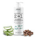 Reforian Castor Oil 2-in-1 Shampoo & Conditioner for Hair Growth – Sulfate-Free, Color-Safe (8oz)