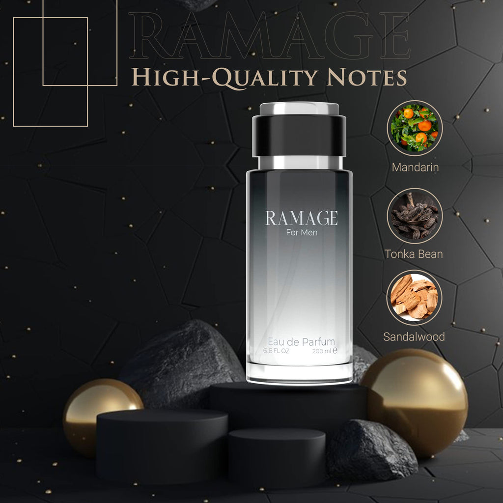 Regal Fragrances Men’s Cologne – Bergamot, Pepper & Vanilla | 200ml