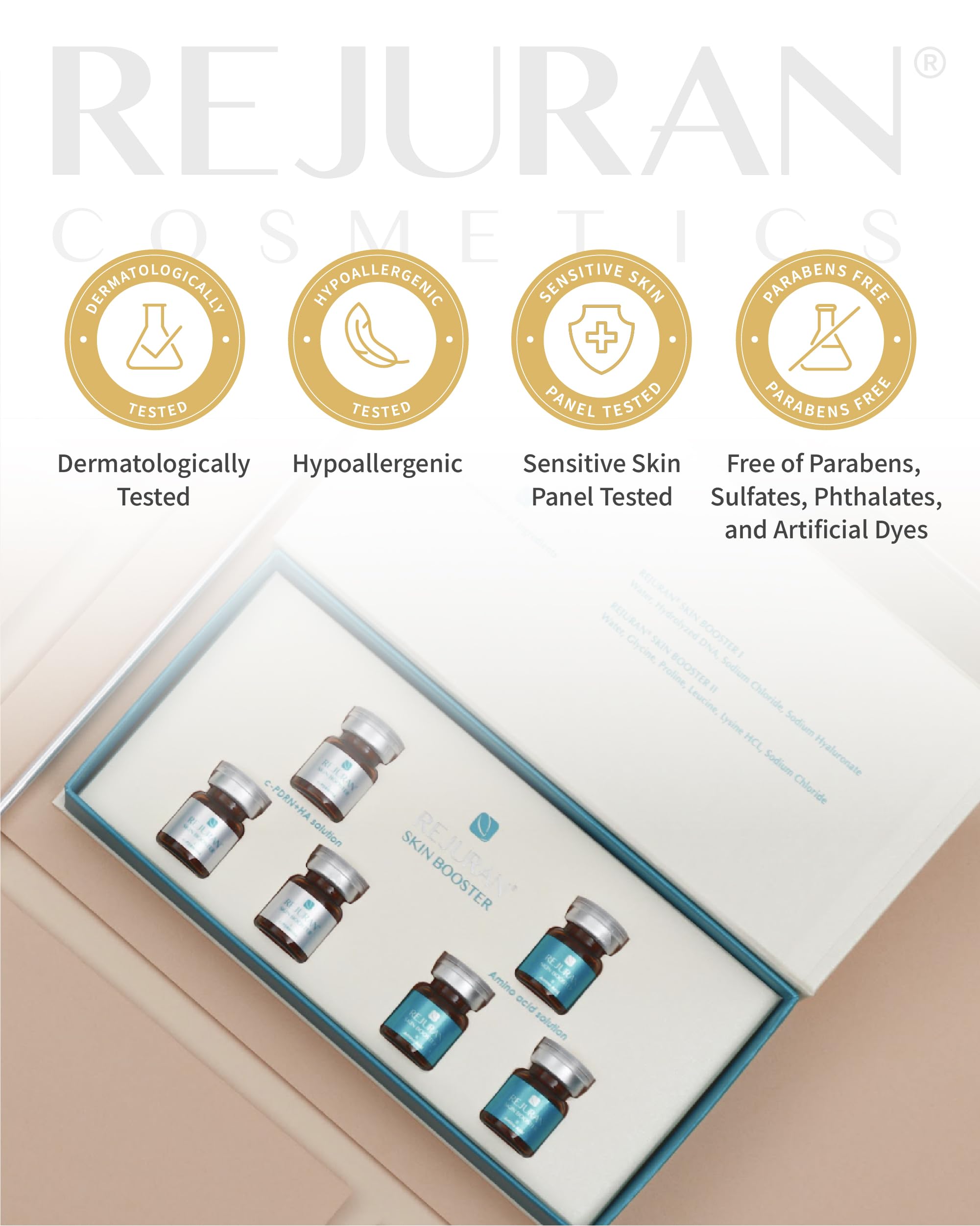 REJURAN Dual Effect Ampoule DOT DUAL c-PDRN Salmon DNA – Deep Rejuvenation, Wrinkle Care & Firming (Korean Skincare)
