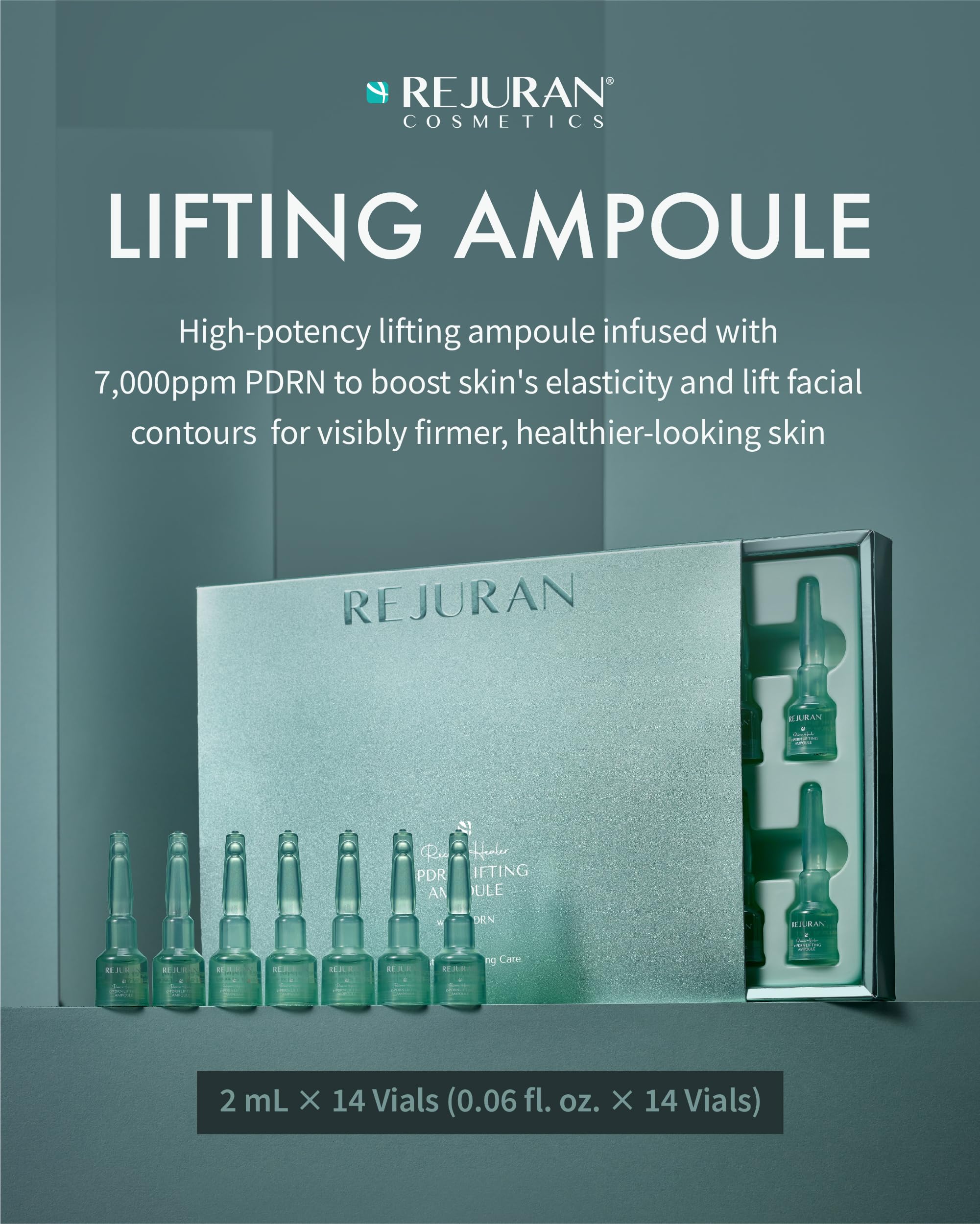 REJURAN Recover c-PDRN Lifting Ampoule – High-Concentration PDRN Serum for Hydration & Gentle Elasticity