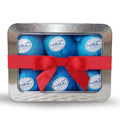 Rejuvelle Bath Bomb Gift Set – 6 All-Natural Soothing Fizzies with Eucalyptus & Peppermint
