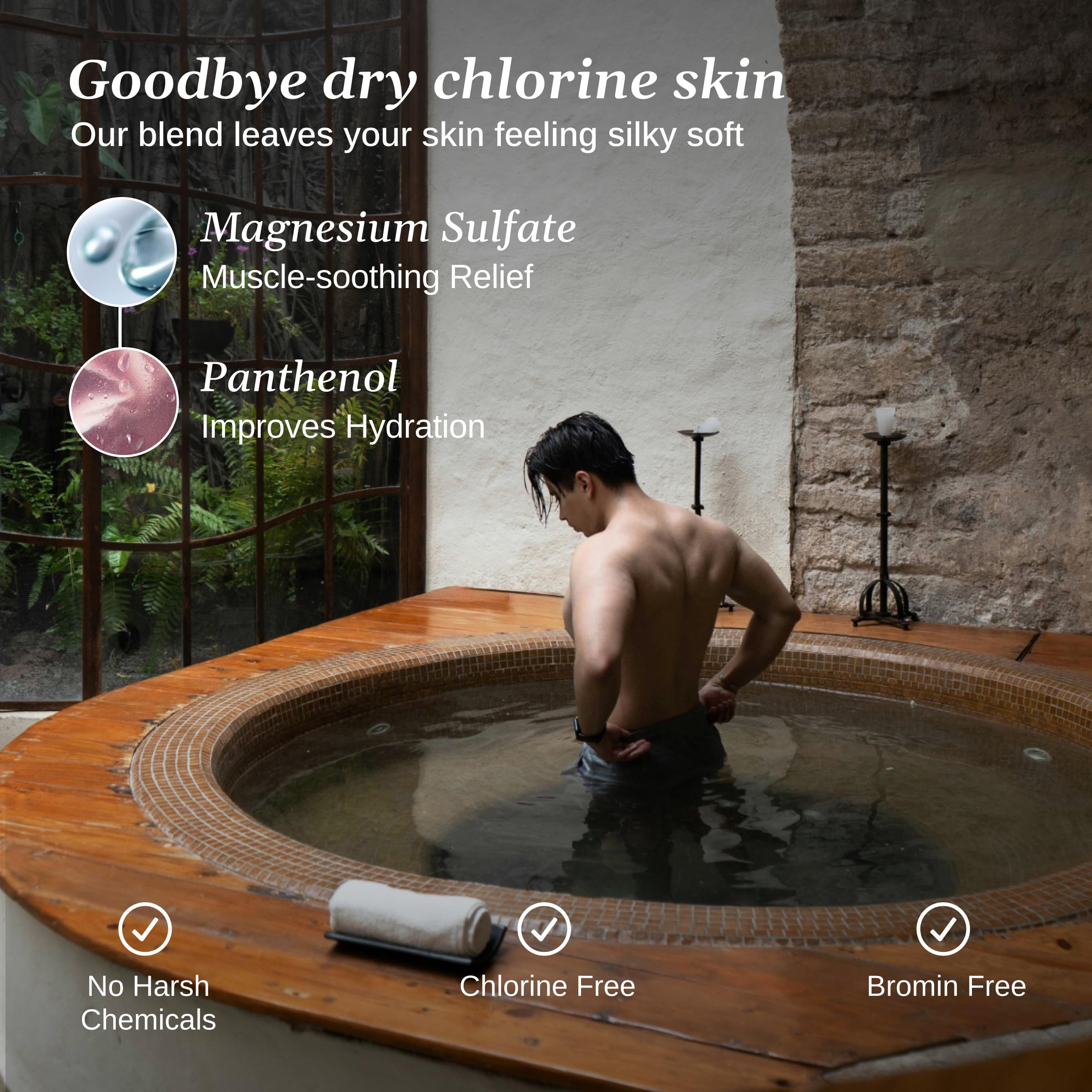 Relax Spa & Bath Epsom & Dead Sea Salts – Aromatherapy Bath Salts for Spa, Hot Tubs & Baths