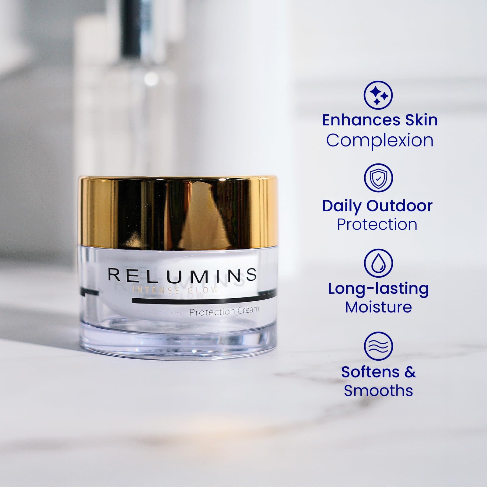 Relumins Intense Glow Daily Protection Cream – Lightweight Hydrating Day Cream (50g)
