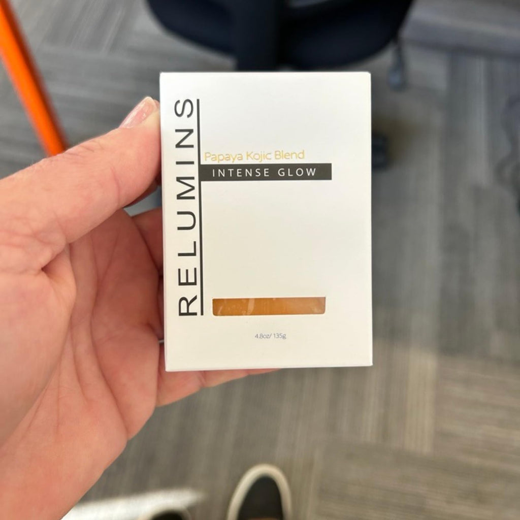 Relumins Triple Glow Bar Soap – Plant-Based Deep Cleanse & Exfoliation (5 x 135g)