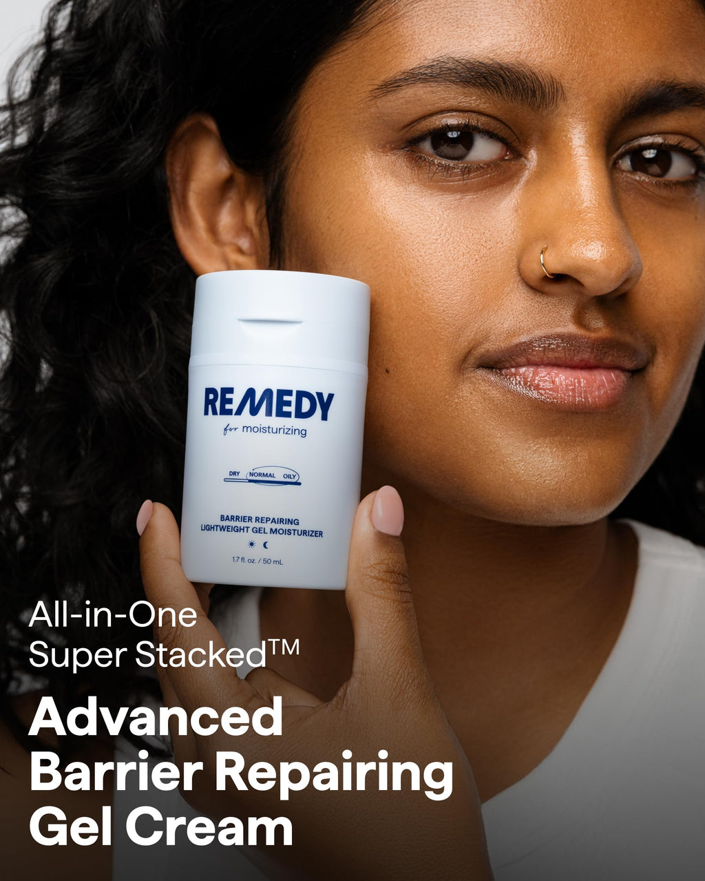 Remedy for Light Moisture – Barrier-Repairing Hydrating Gel Moisturizer for Normal to Oily Skin | Remedy Science