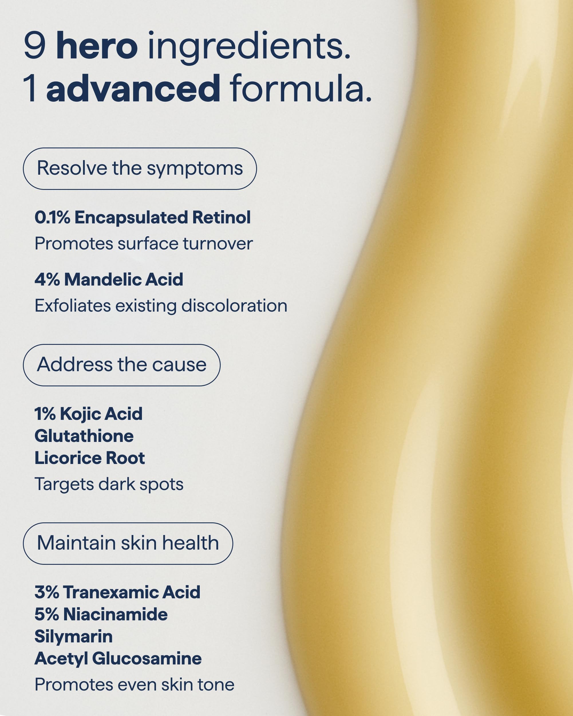 Remedy Science – Remedy for Dark Spots, Advanced Night Treatment with Retinol & Kojic Acid