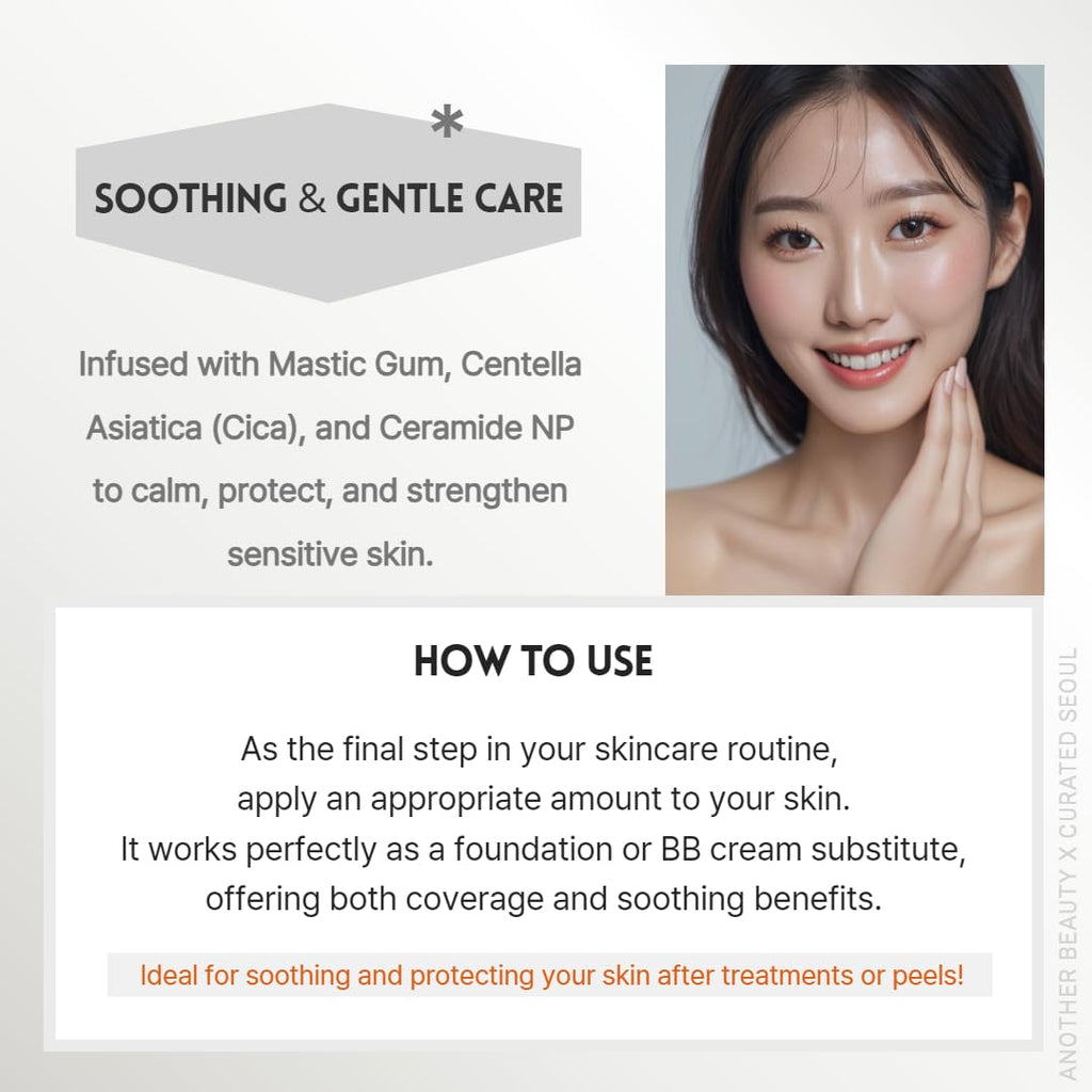 RENECELL Miracle Calming Balm CB Cream – Tinted Moisturizer for All Skin Types (50g / 1.8oz)