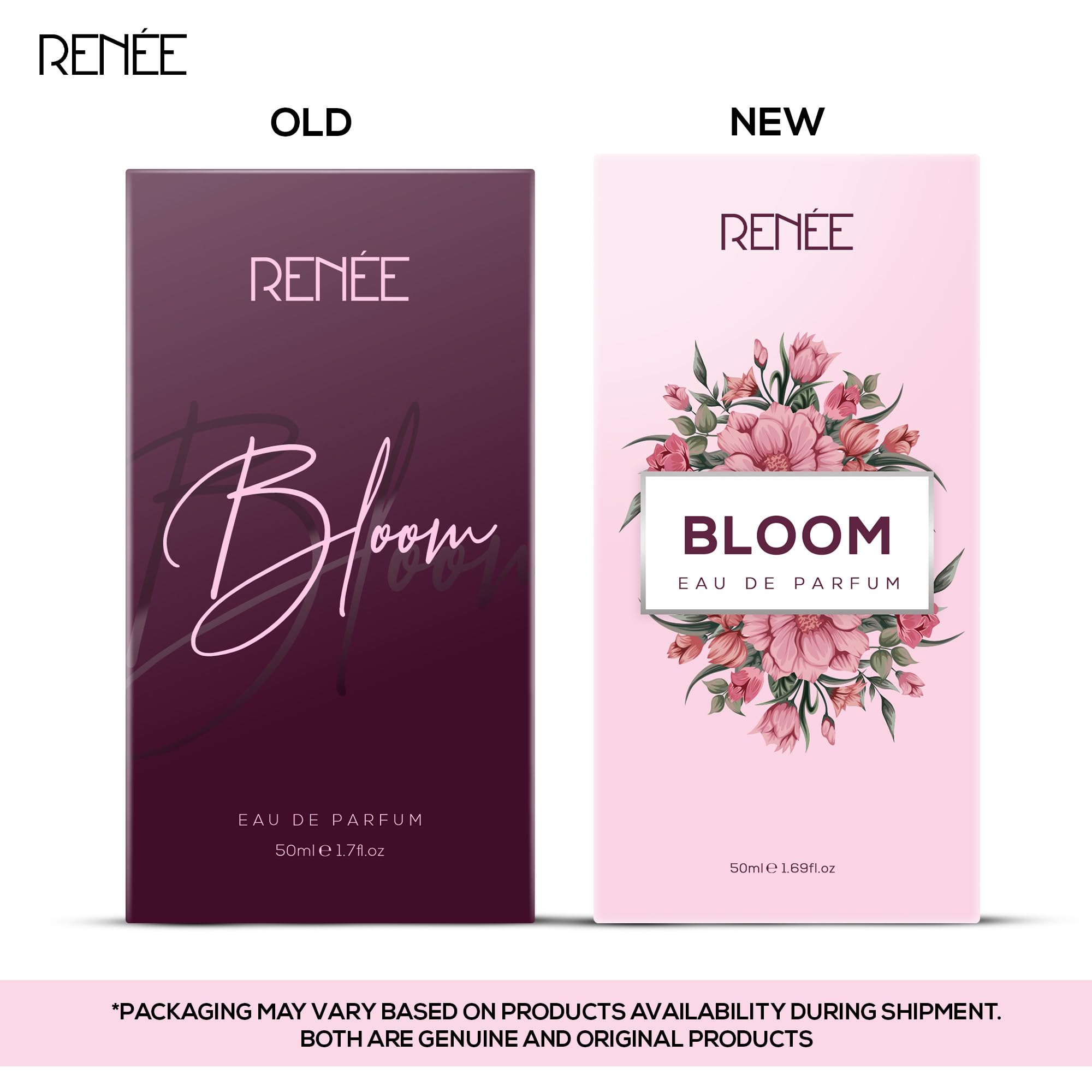RENEE Eau De Parfum Bloom 50ml | Premium Long-Lasting Fragrance for All Occasions