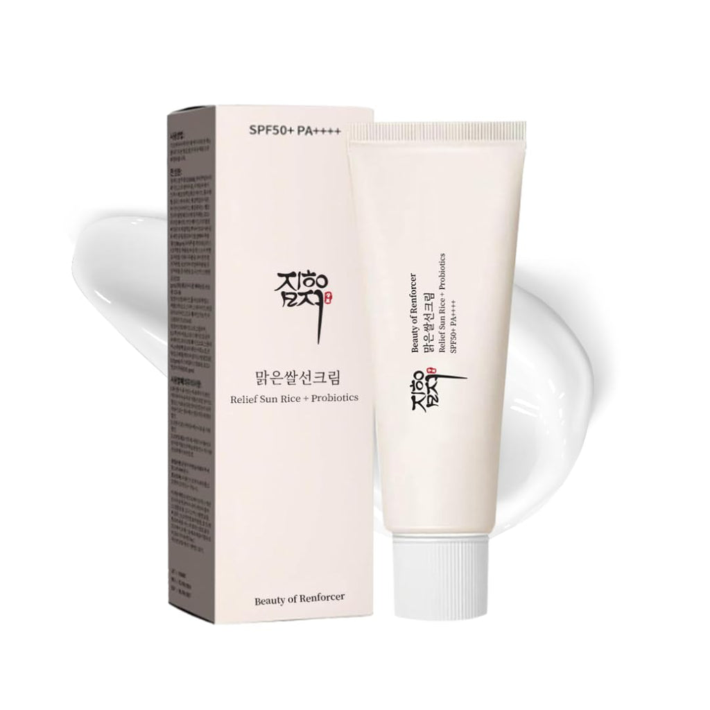 Renforcer Relief Sun SPF 50+ PA++++ – Lightweight Korean UV Protection