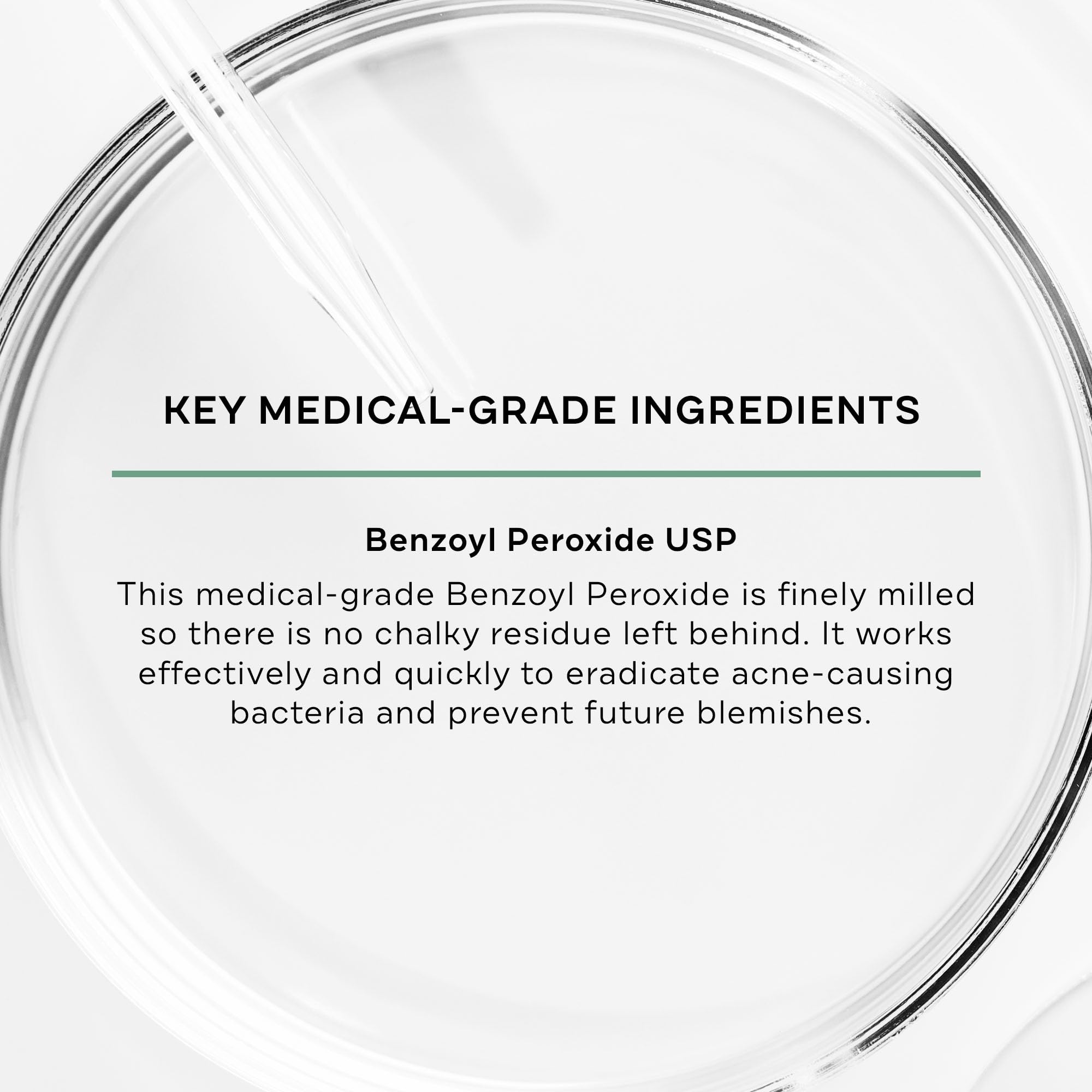Replenix BP Acne Face Wash – 10% Benzoyl Peroxide, Non-Oily