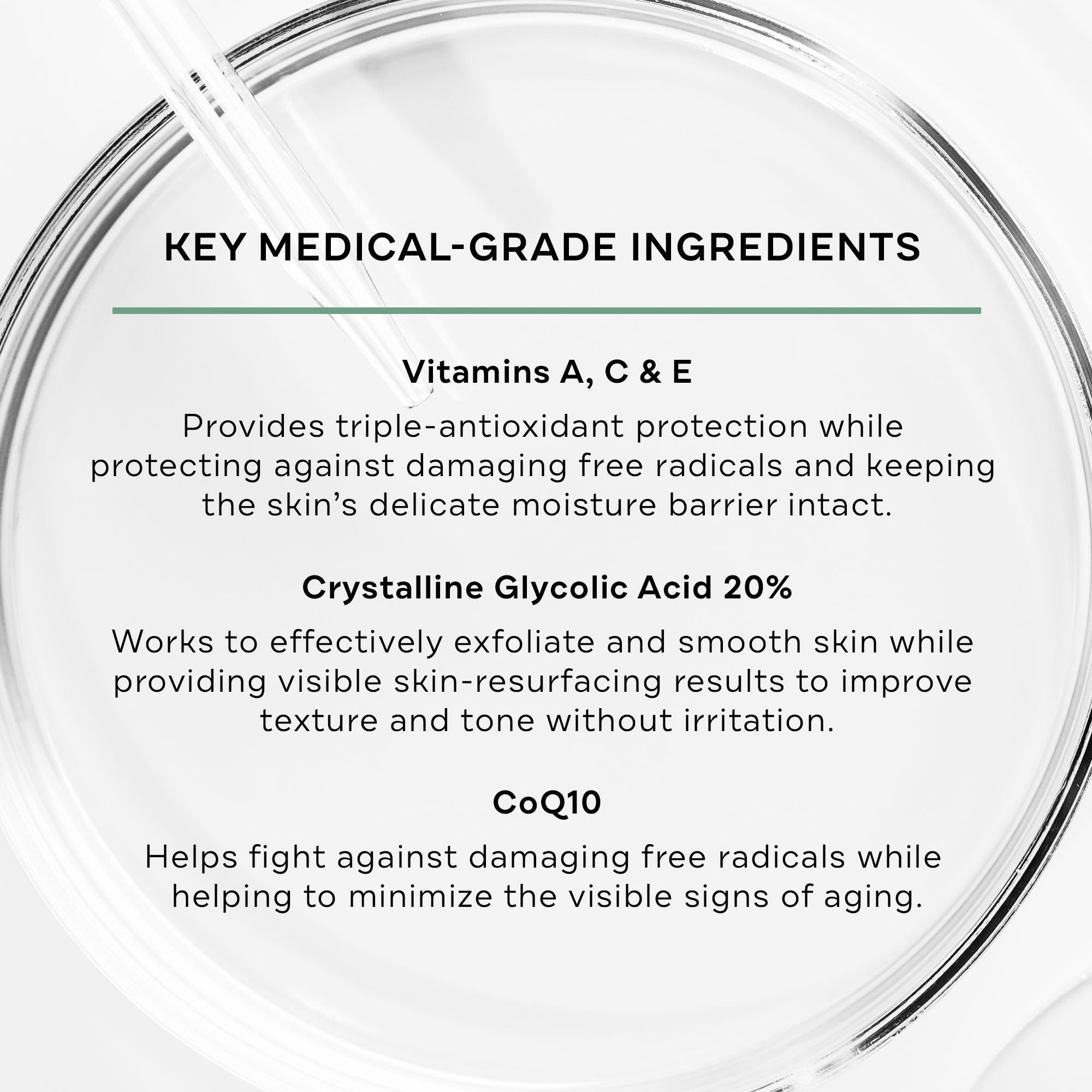 Replenix Glycolic Acid 20% Resurfacing Cream – Hydrating, Lightweight Exfoliating Face Moisturizer (1.7 oz)