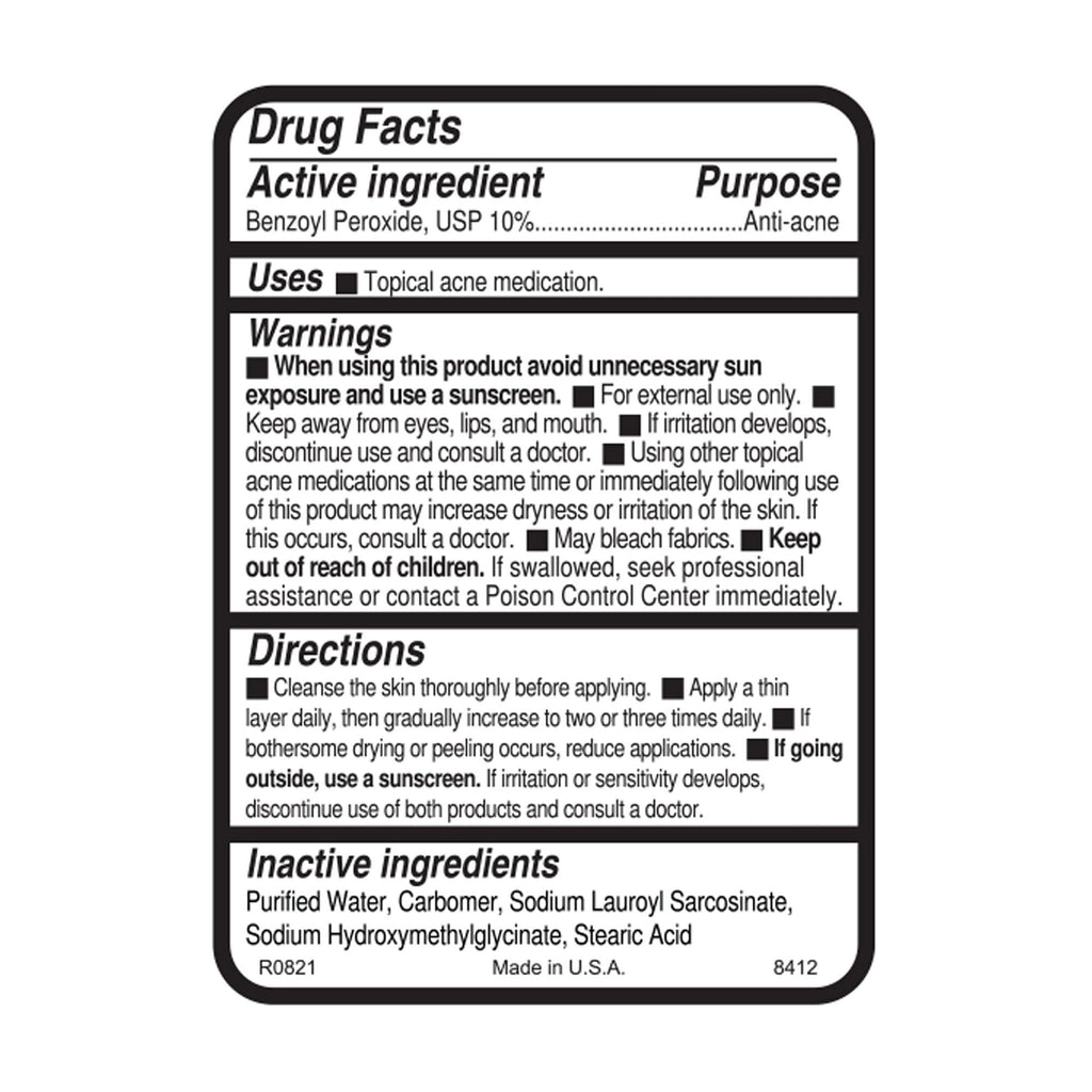 Replenix Benzoyl Peroxide 10% Spot Treatment – Acne Gel for Targeted Blemish Care