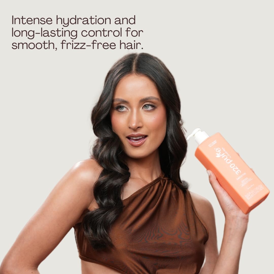 Rev320 320Pure Smoothie Leave-In Conditioner – Sulfate Free, Color Safe, Lightweight 8oz
