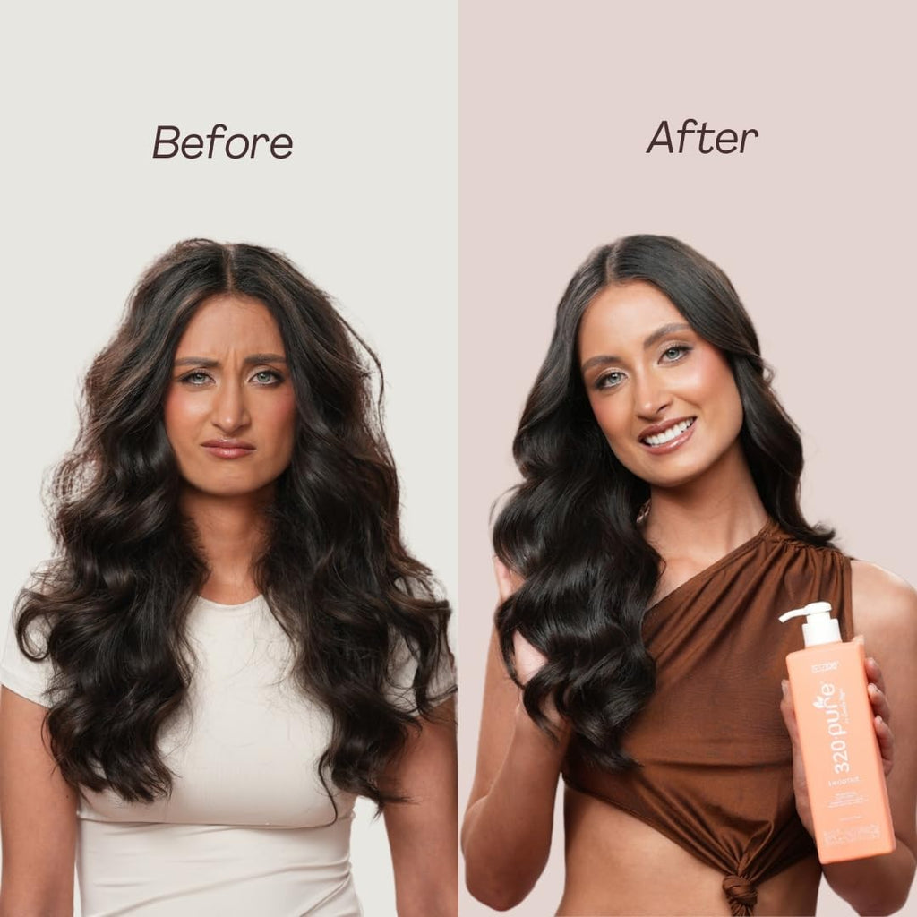 Rev320 320Pure Smoothie Leave-In Conditioner – Sulfate Free, Color Safe, Lightweight 8oz
