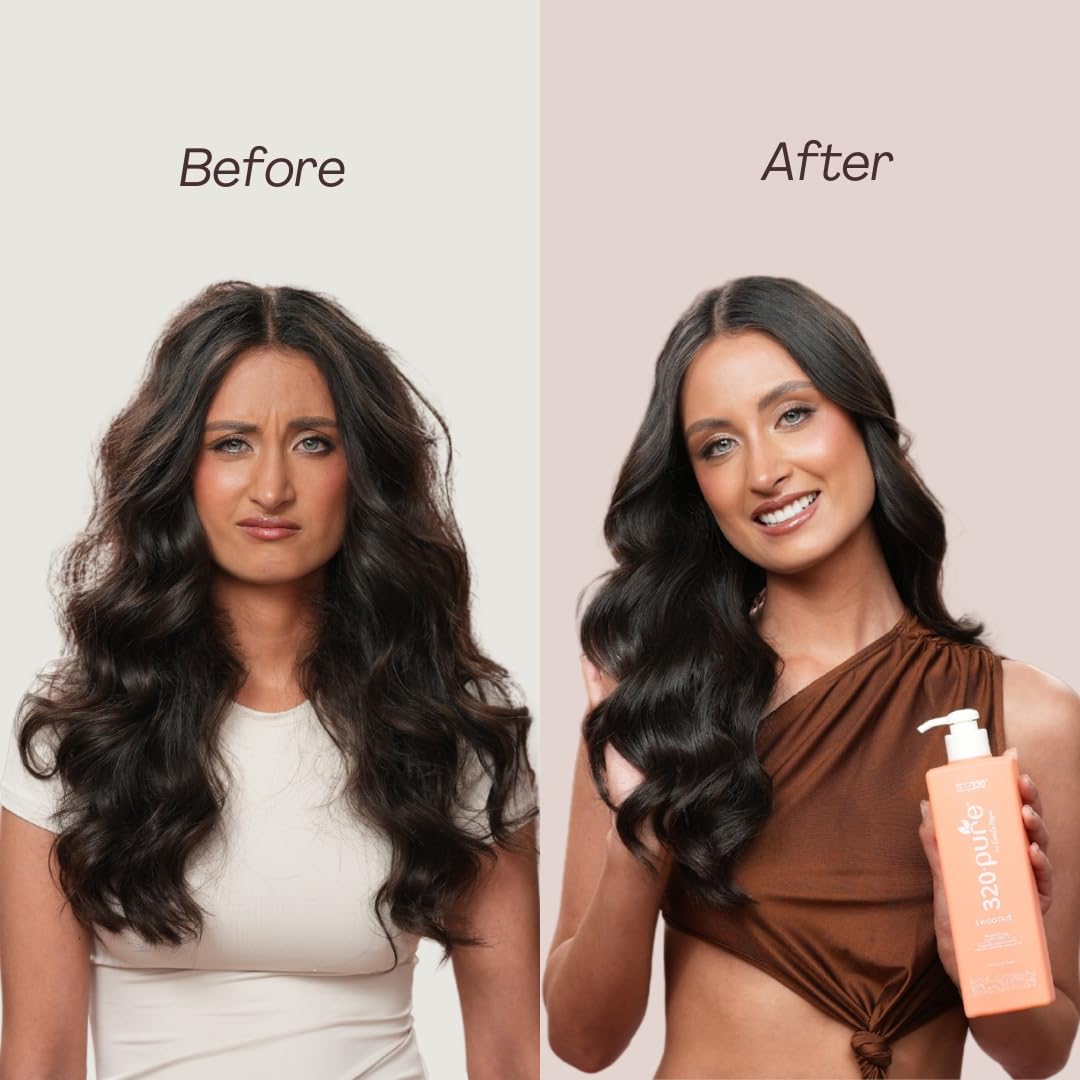 Rev320 320Pure Smoothie Leave-In Conditioner – Sulfate Free, Color Safe, Lightweight 8oz